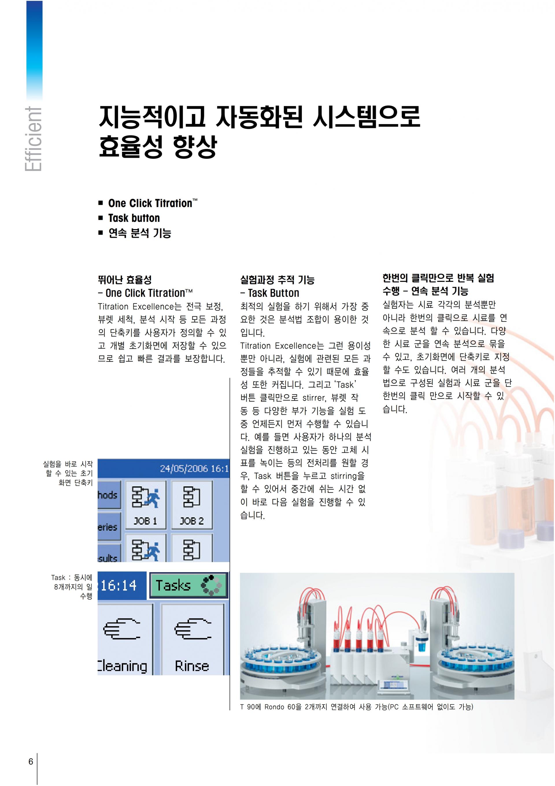 METTLER TOLEDO T5 T7 T9 전위차적정기