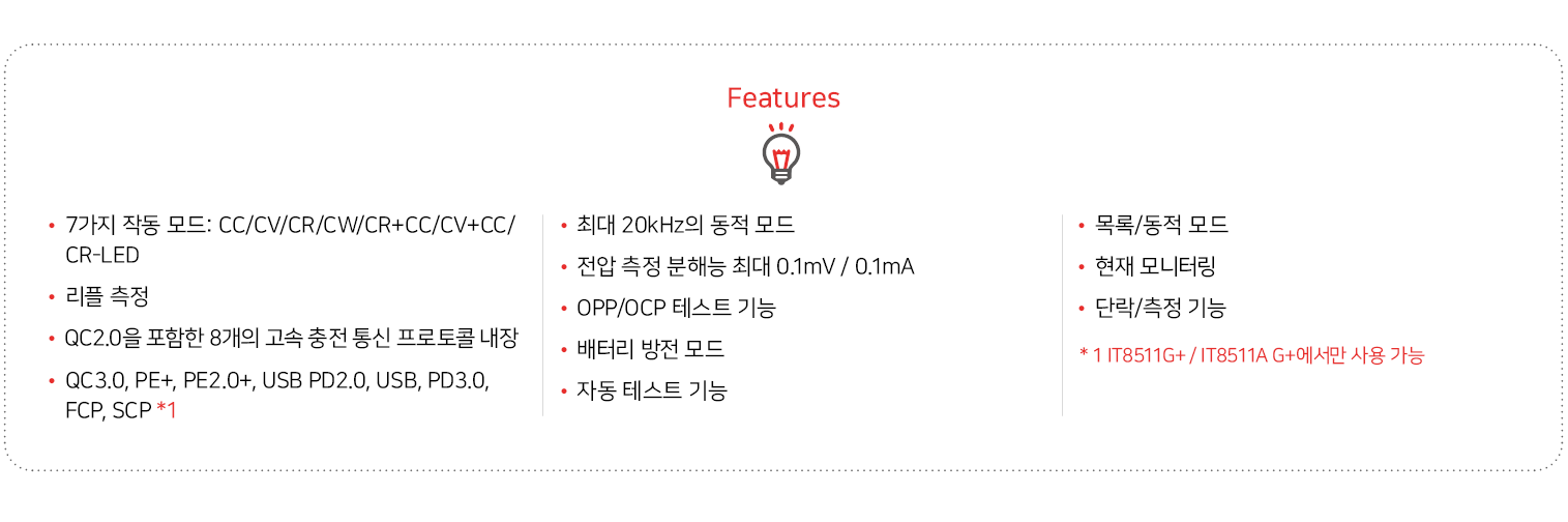 ITECH IT8500G+ 프로그래머블 DC 전자부하