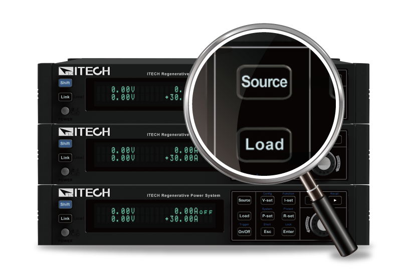 ITECH IT-M3600 에너지 회생 파워 (1u half rack, 200~800W)