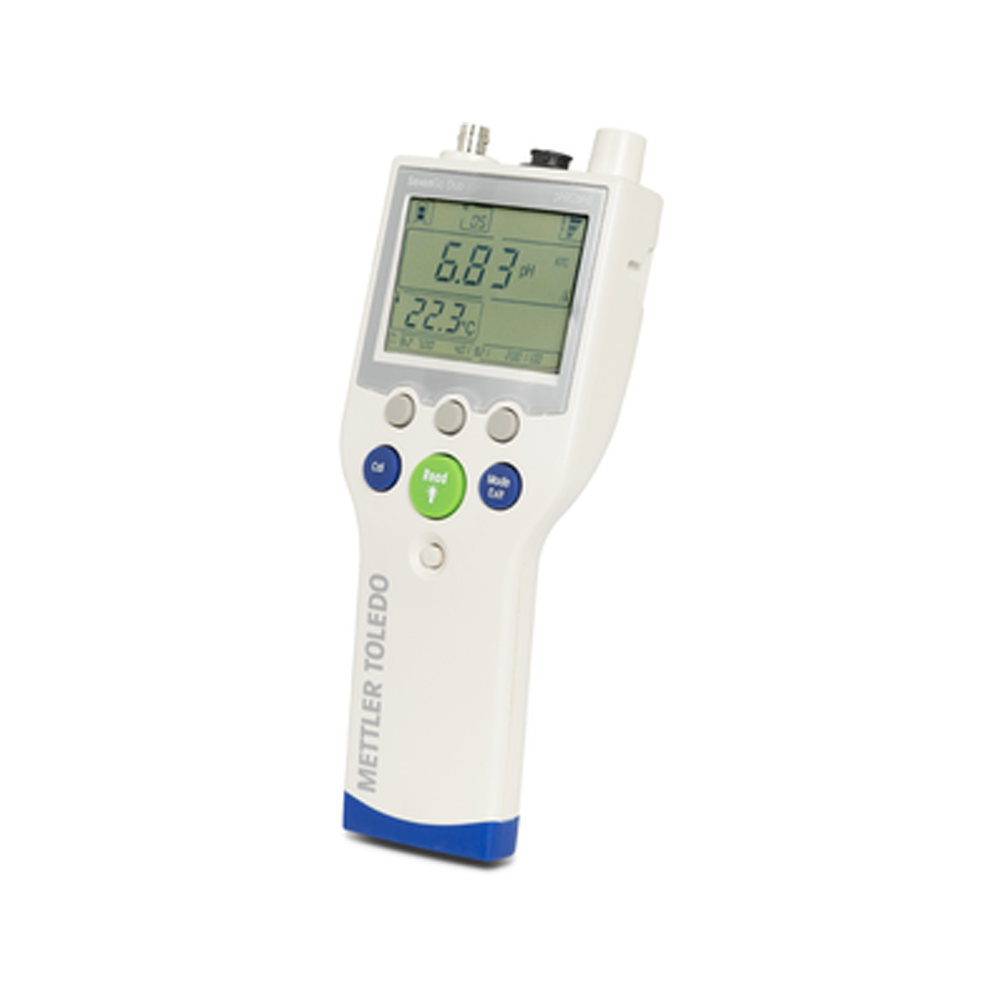 METTLER TOLEDO SevenGo Duo SG23 휴대용 pH 측정기