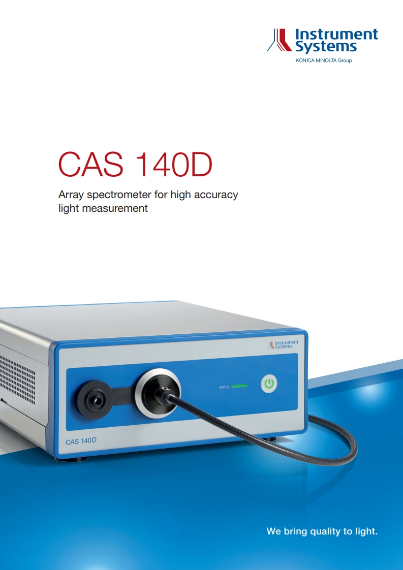 KONICA MINOLTA CAS 140D 분광복사계
