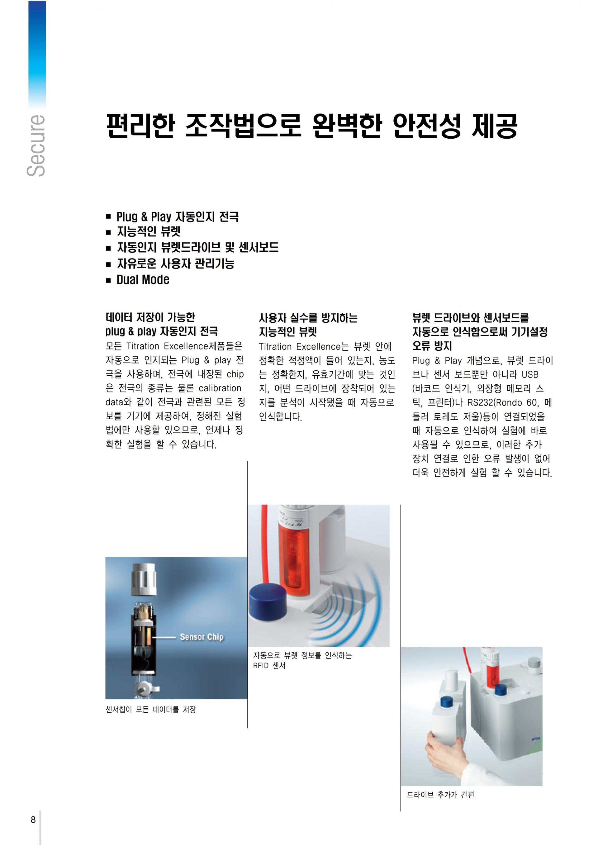 METTLER TOLEDO T5 T7 T9 전위차적정기