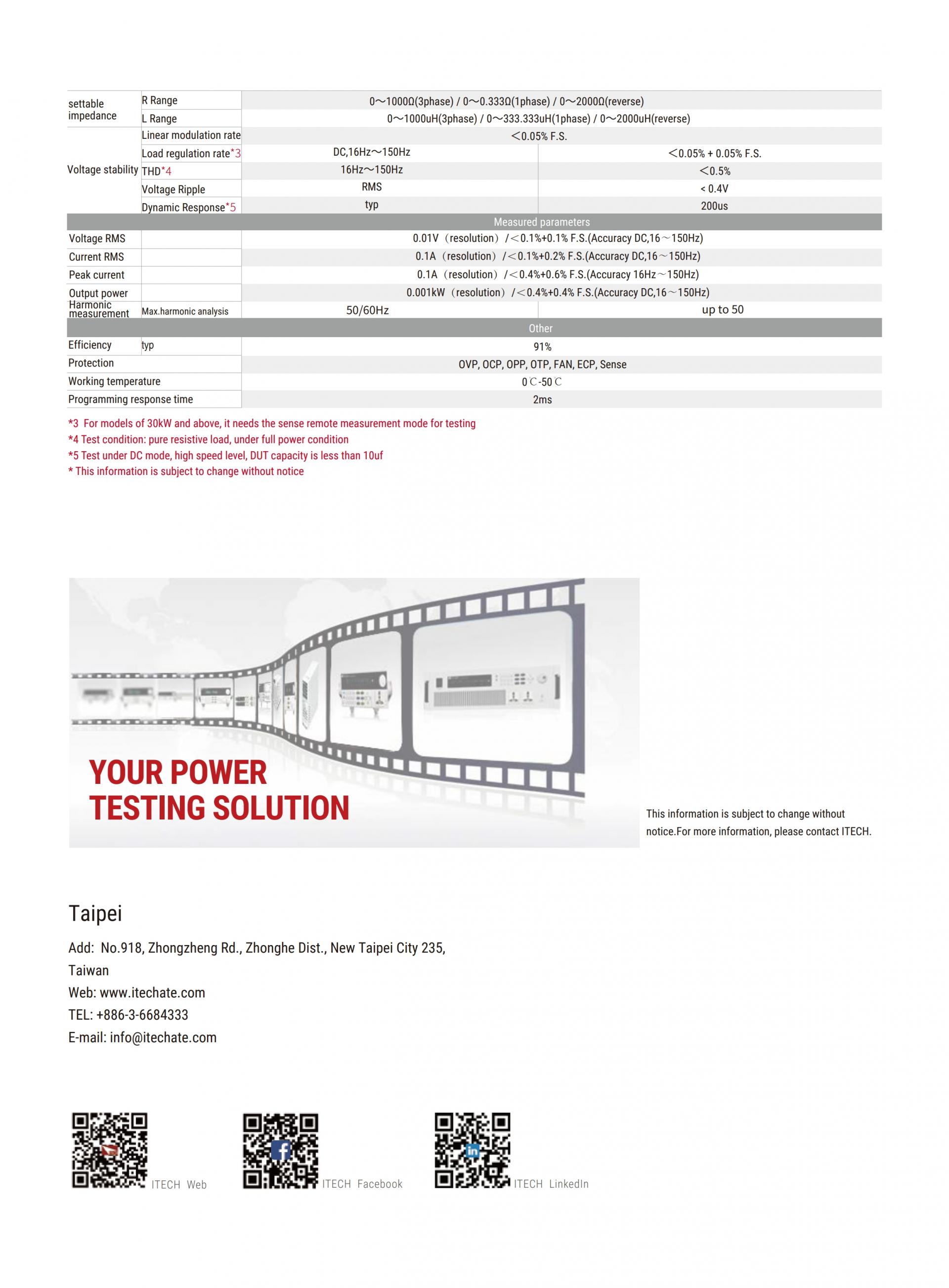 ITECH IT7900E 재생 그리드 시뮬레이터
