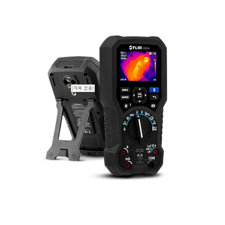 FLIR DM285 적외선 안내 측정이 장착된 산업용 화상 멀티미터