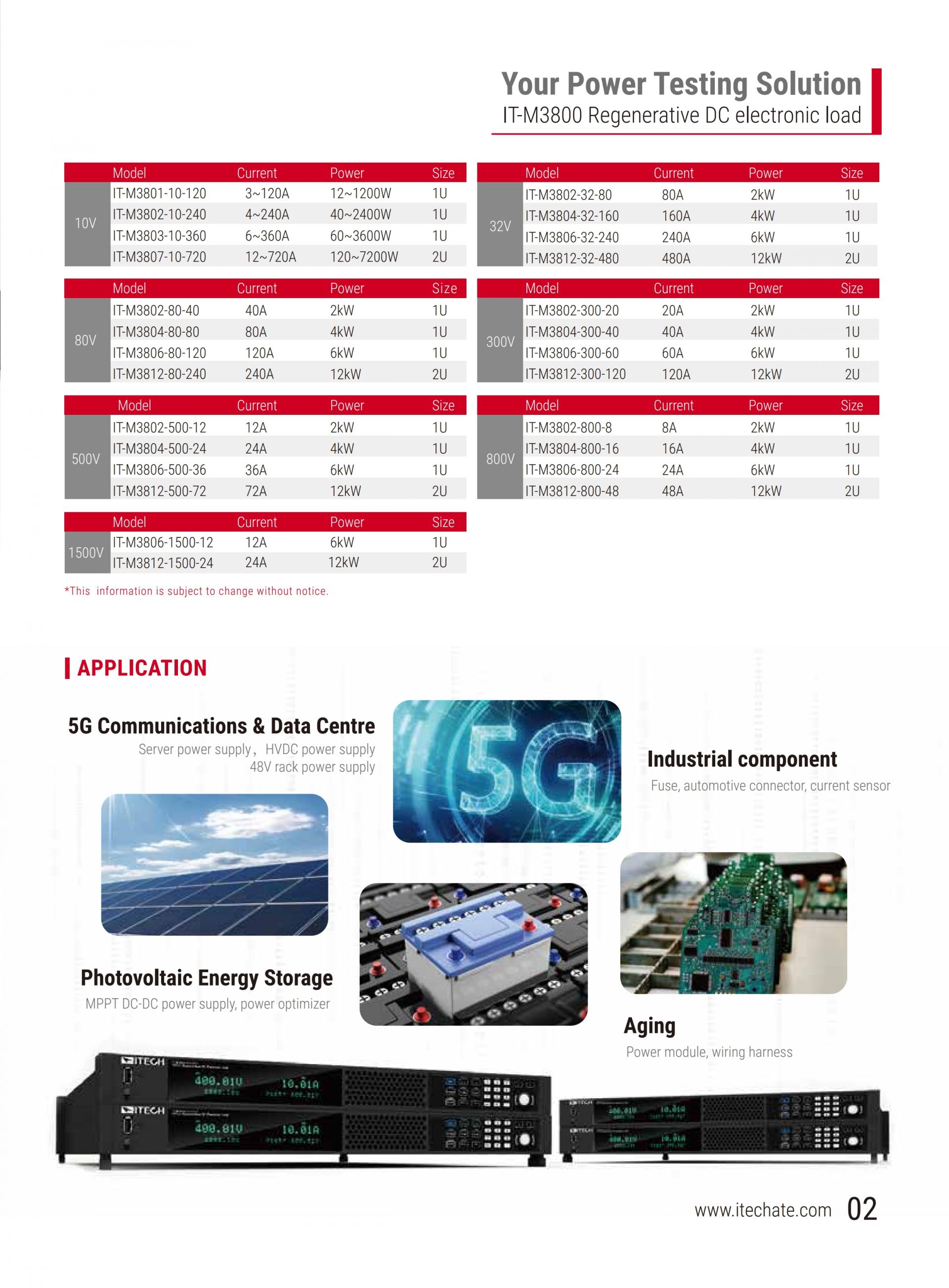 ITECH IT-M3800 회생 DC 전자부하