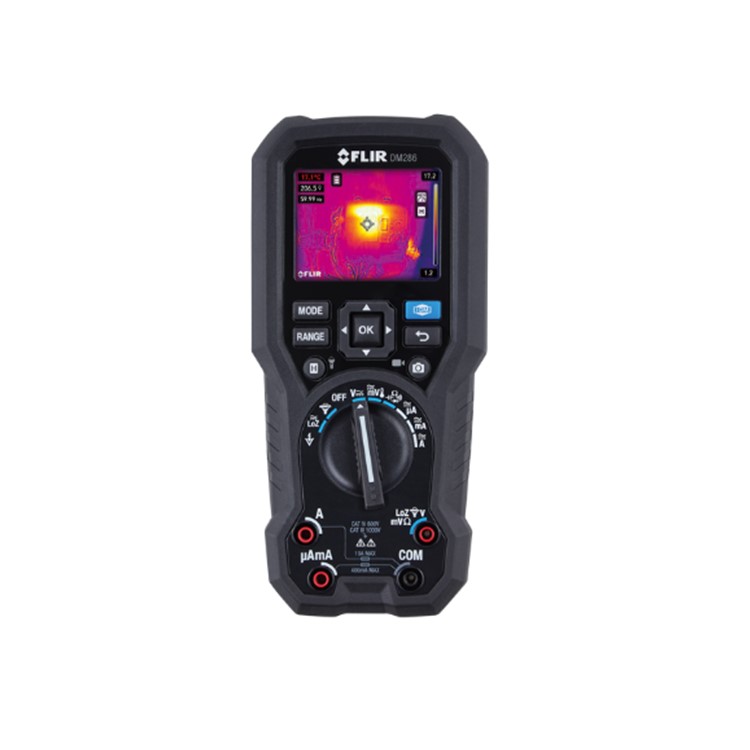 FLIR DM286 IGM™ 기술이 적용된 산업용 열화상 멀티미터