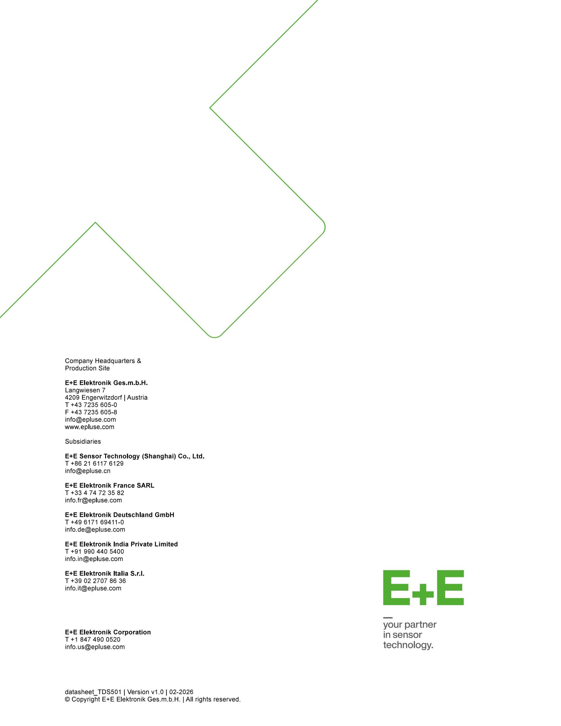 E+E TDS501 -70 °C Td 까지 측정 가능한 초저노점 센서 (노점계)
