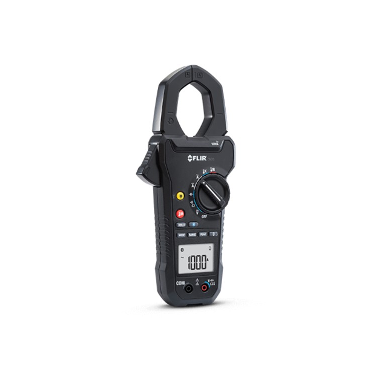 FLIR CM78 적외선 온도계가 장착된 1000 Amp 클램프