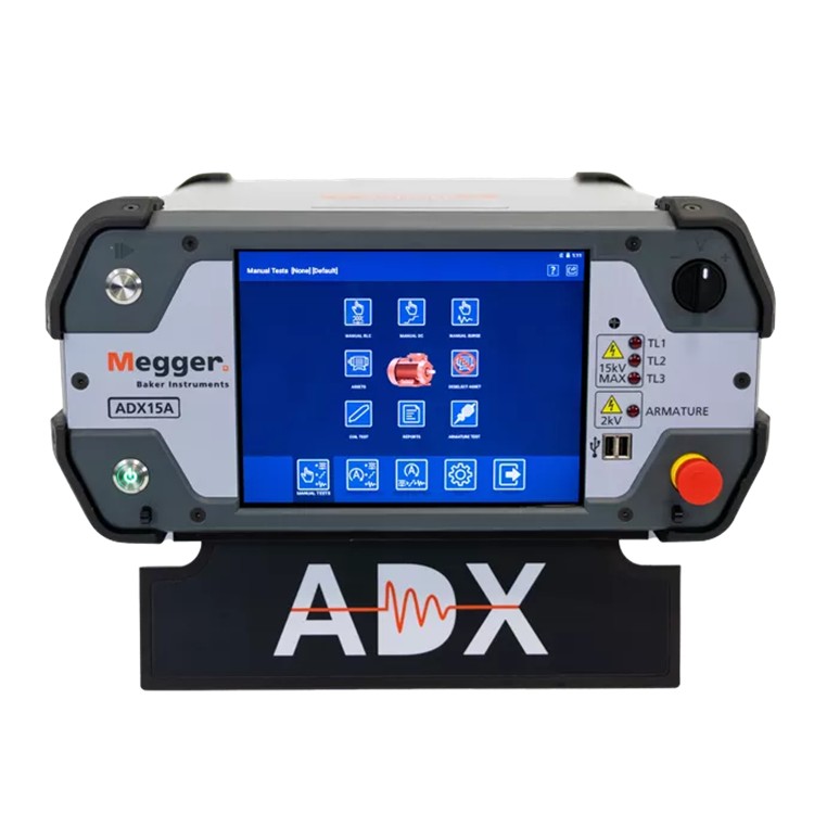 MEGGER ADX 자동 진단 정적 모터 테스터
