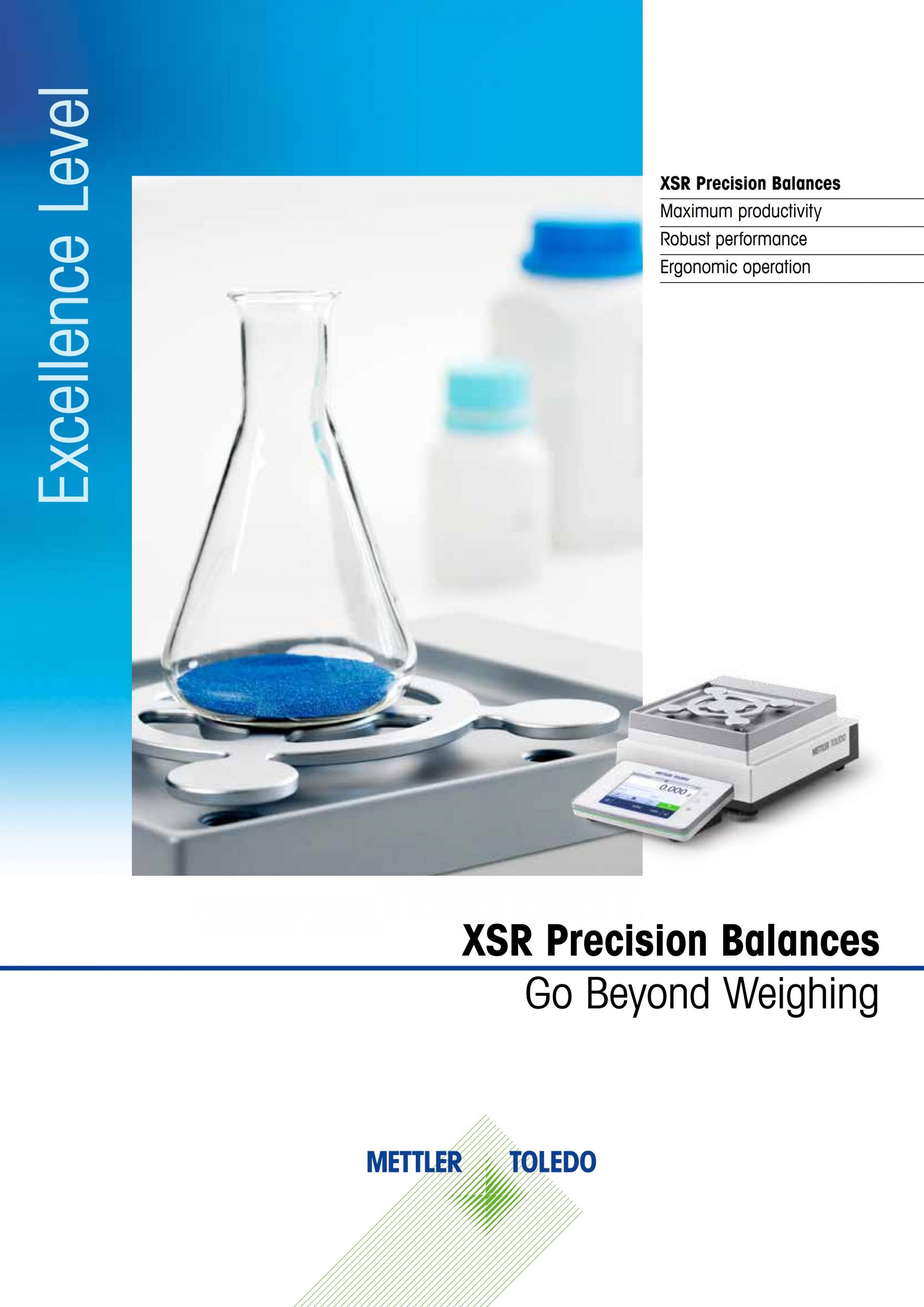 METTLER TOLEDO XSR 정밀 저울