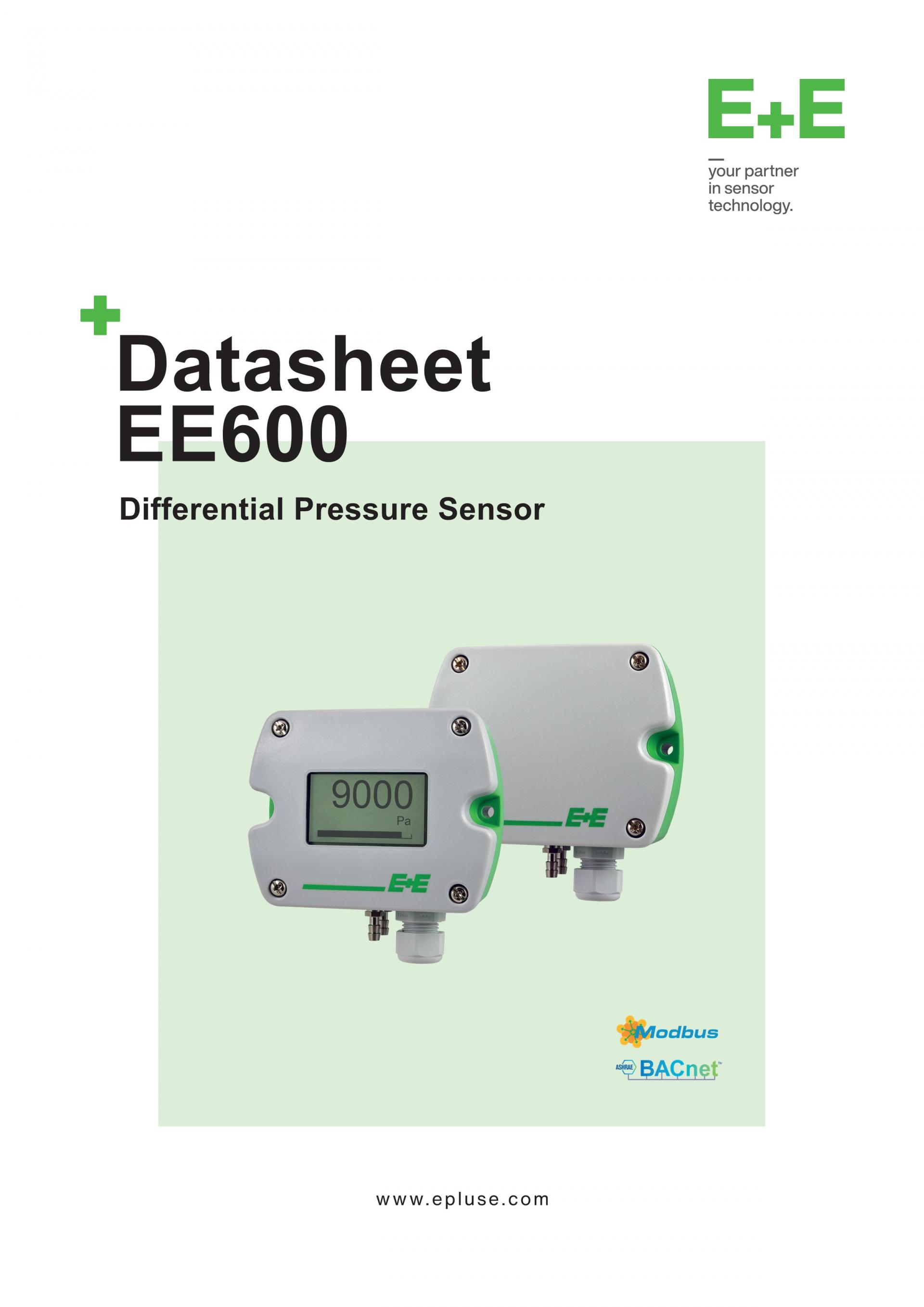 E+E - EE074 Temperature Probe with Modbus RTU