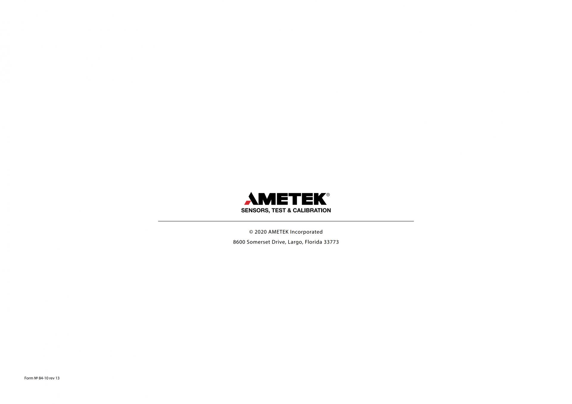 AMETEK T-600 SERIES 경량 휴대용 유압 수동 펌프