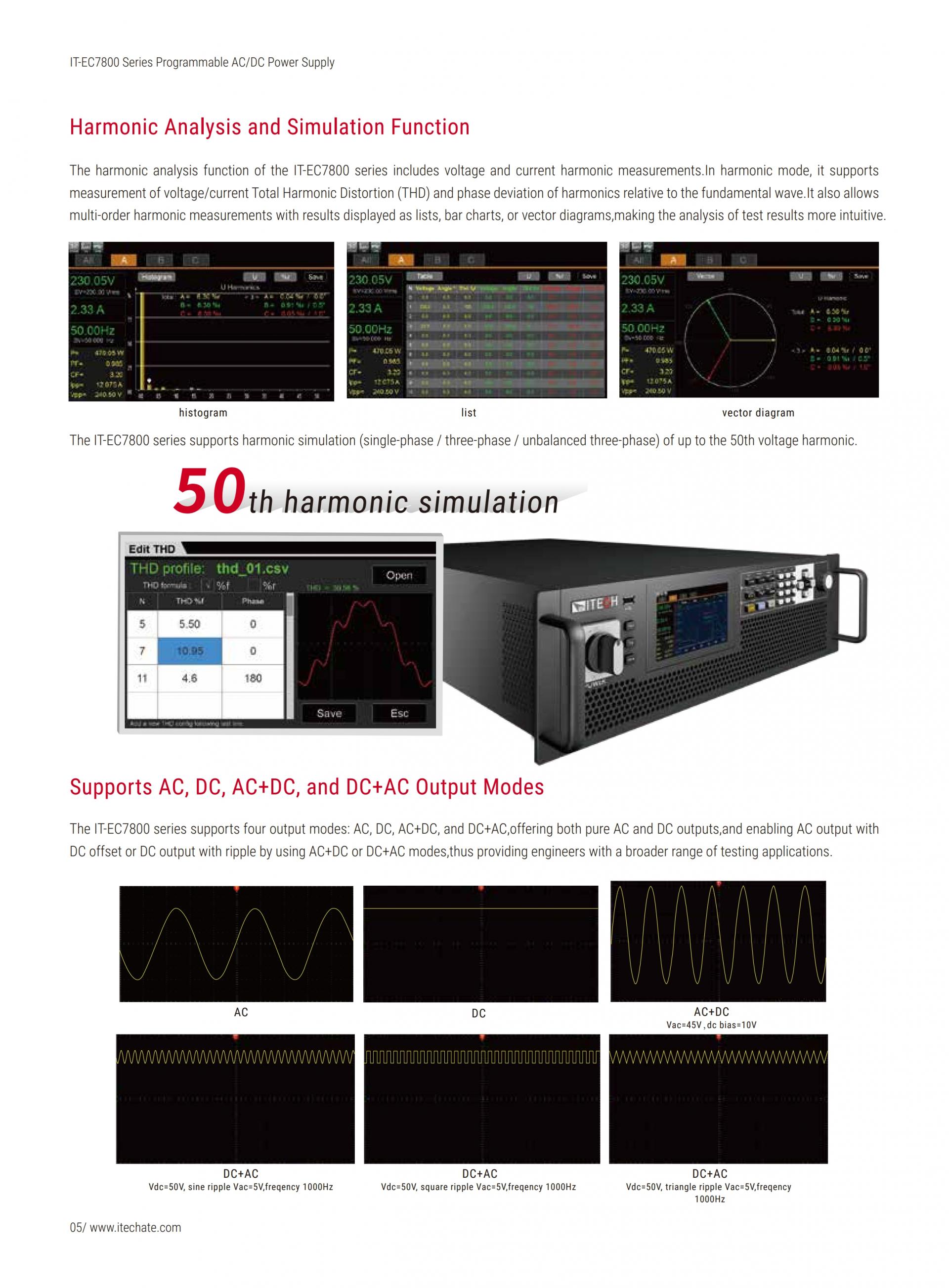 ITECH IT-EC7800 시리즈