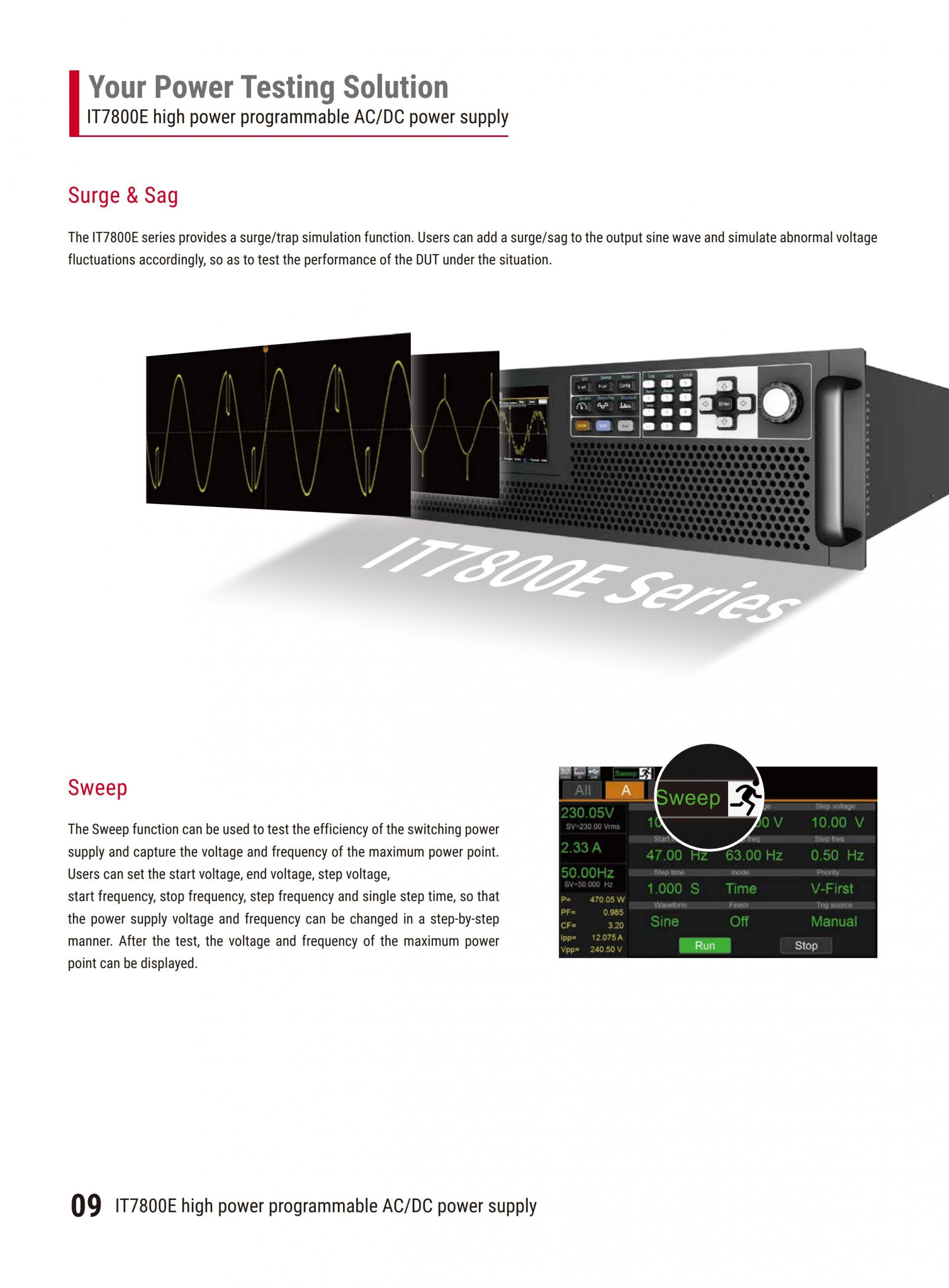 ITECH IT7800E 고전력 프로그래머블 AC파워 (21~126kVA…1MVA+)