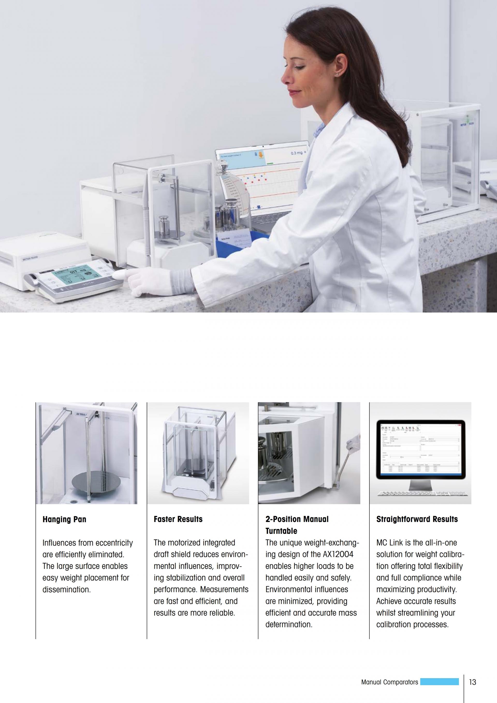 METTLER TOLEDO AX106 질량비교기