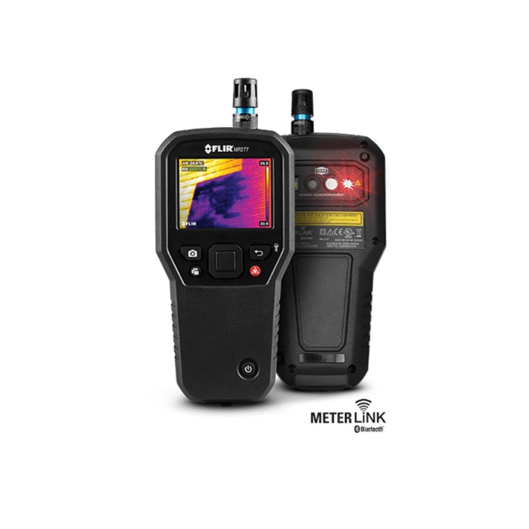 FLIR MR277 습도계 및 MSX® 적외선 카메라를 탑재한 건물 검사 시스템