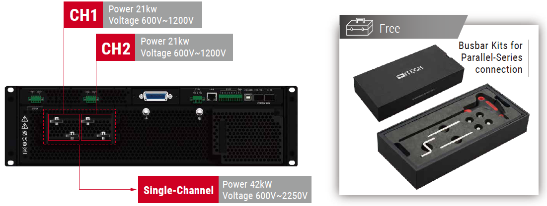 ITECH IT6600D 고전압 파워(42~420kW…10MW+)