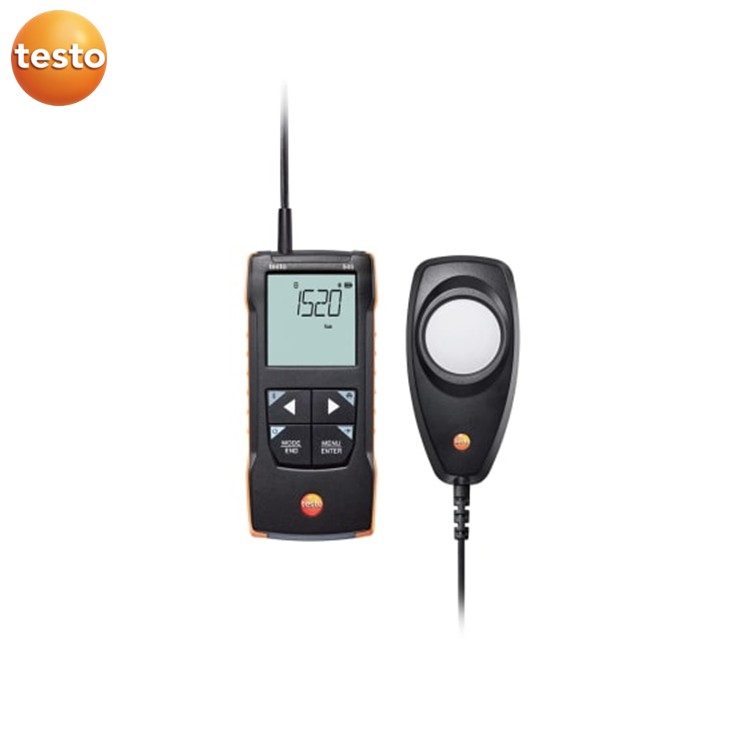 TESTO 545 앱과 연결 가능한 디지털 조도계