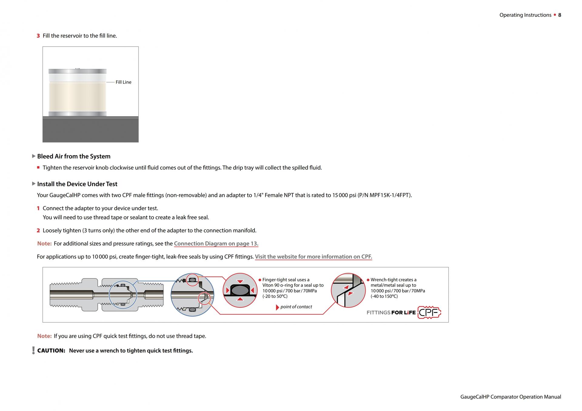 AMETEK GaugeCalHP 비교기 (System G)