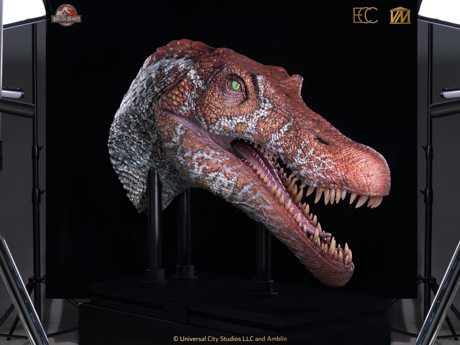 [문의] ECC&SWS 쥬라기공원 1/2 비율 스피노사우루스 Head Prop Rep