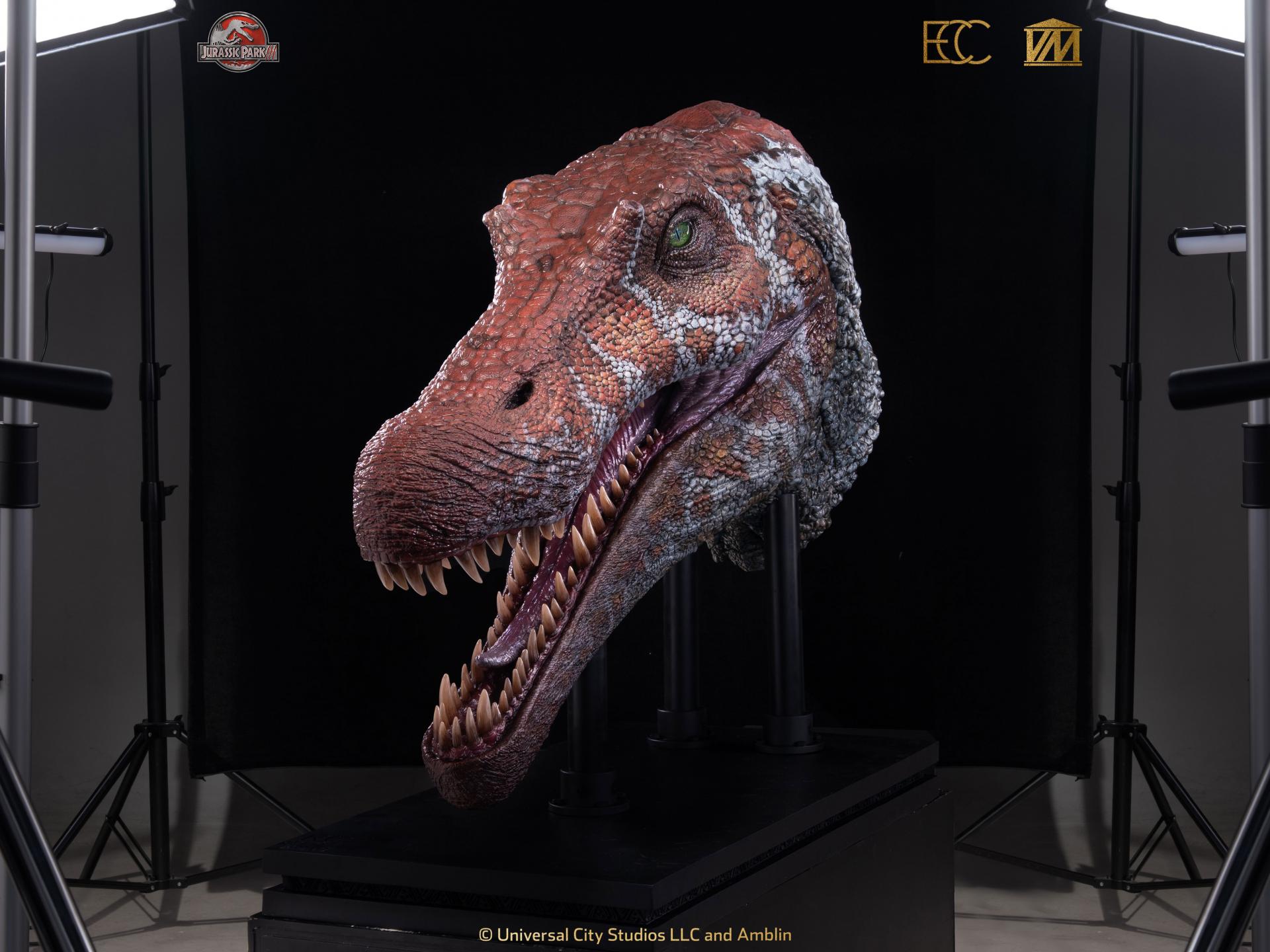 [문의] ECC&SWS 쥬라기공원 1/2 비율 스피노사우루스 Head Prop Rep