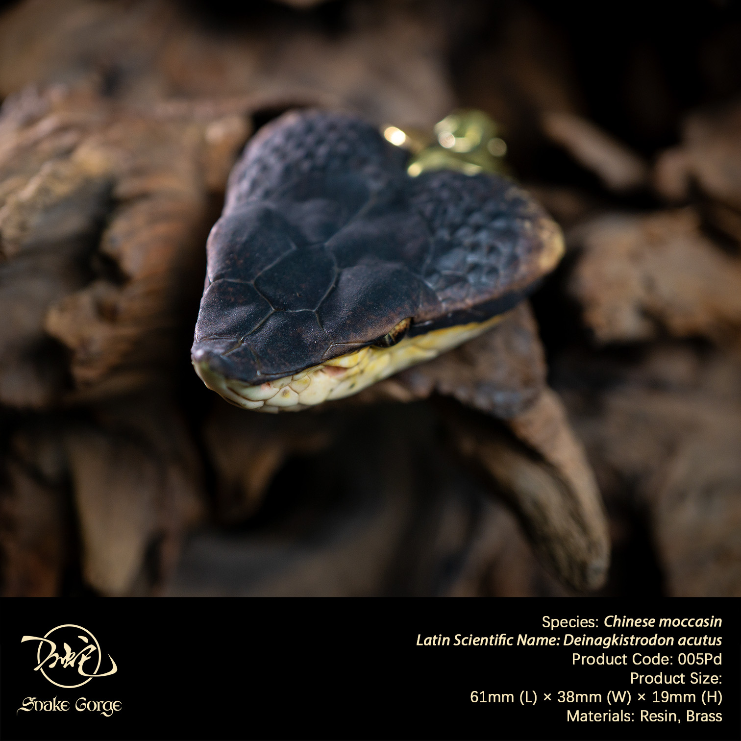 (예약 상품) Snake Gorge스튜디오 백보사 펜던트