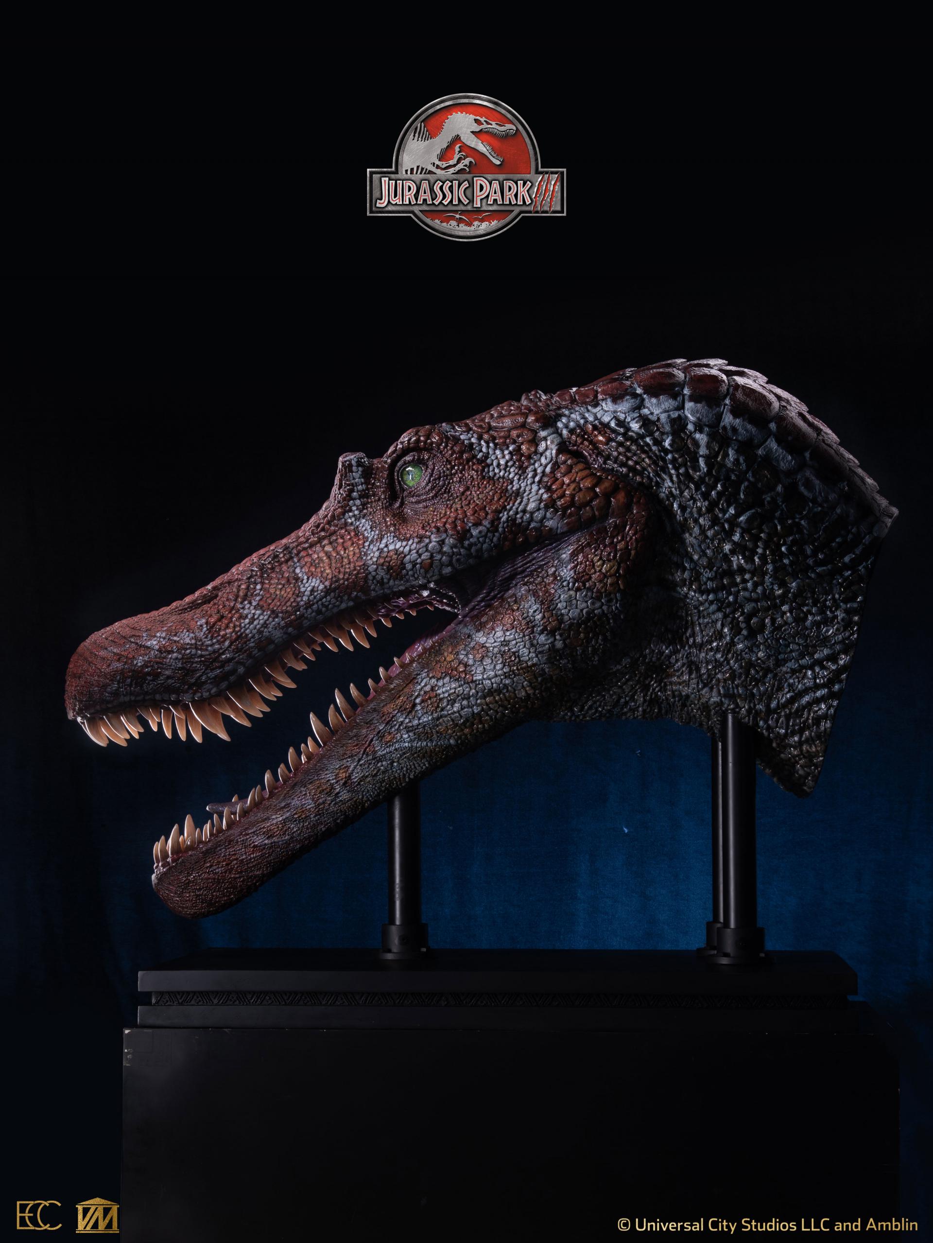 [문의] ECC&SWS 쥬라기공원 1/2 비율 스피노사우루스 Head Prop Rep