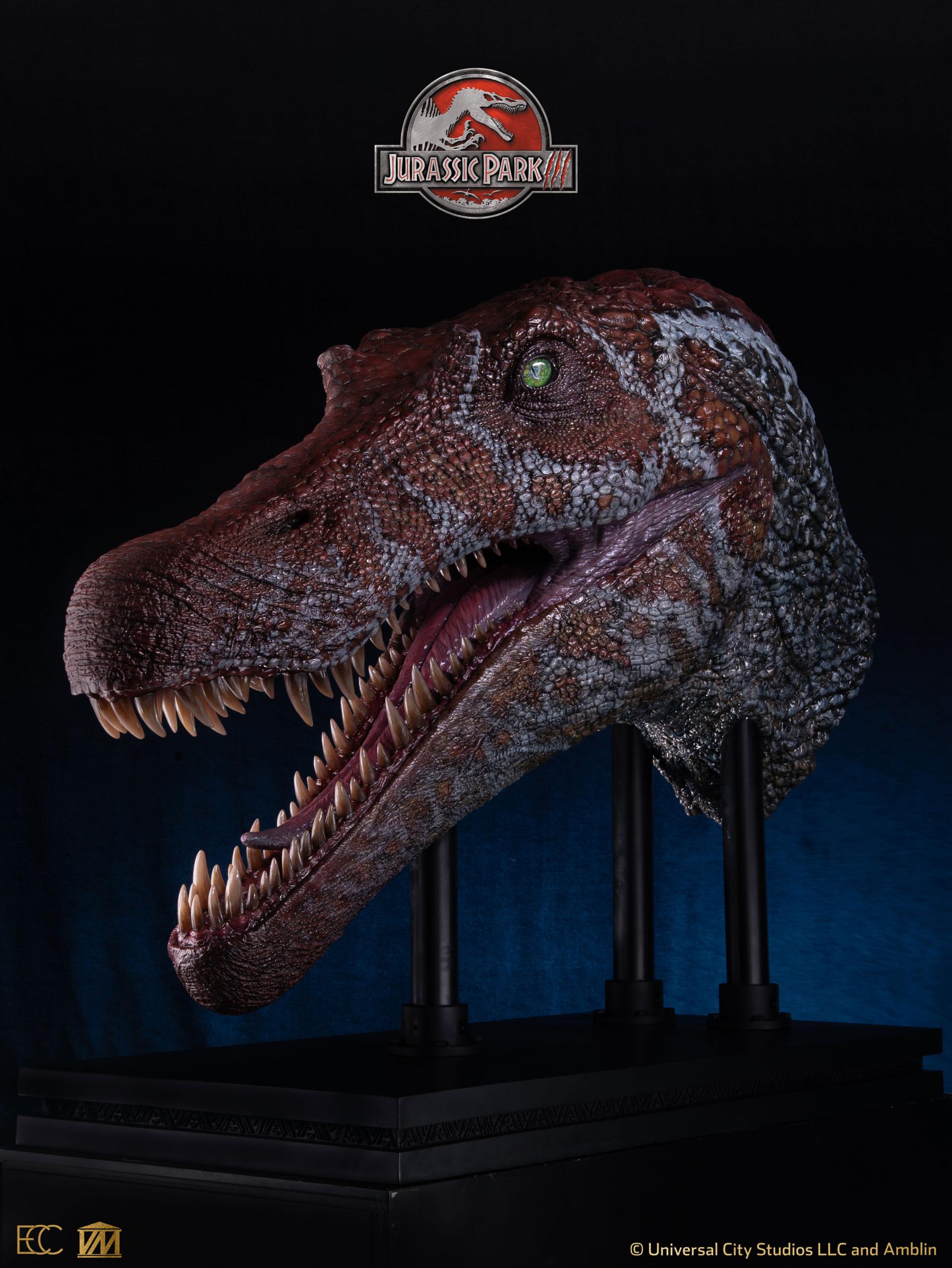 [문의] ECC&SWS 쥬라기공원 1/2 비율 스피노사우루스 Head Prop Rep