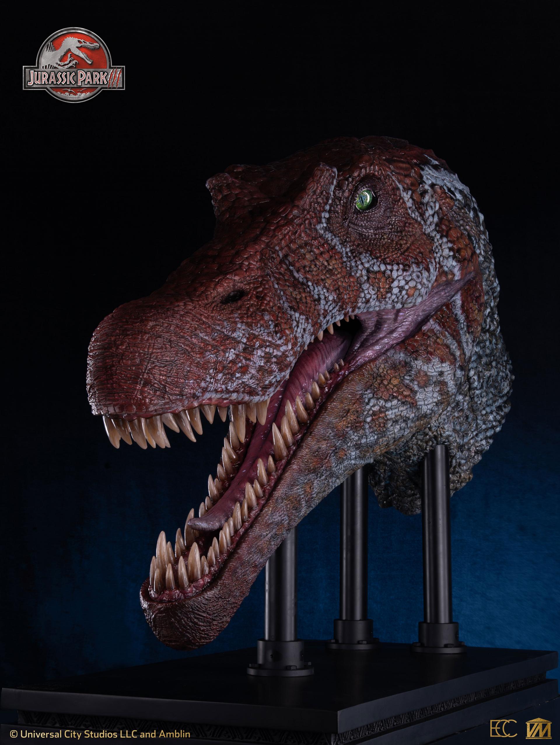 [문의] ECC&SWS 쥬라기공원 1/2 비율 스피노사우루스 Head Prop Rep
