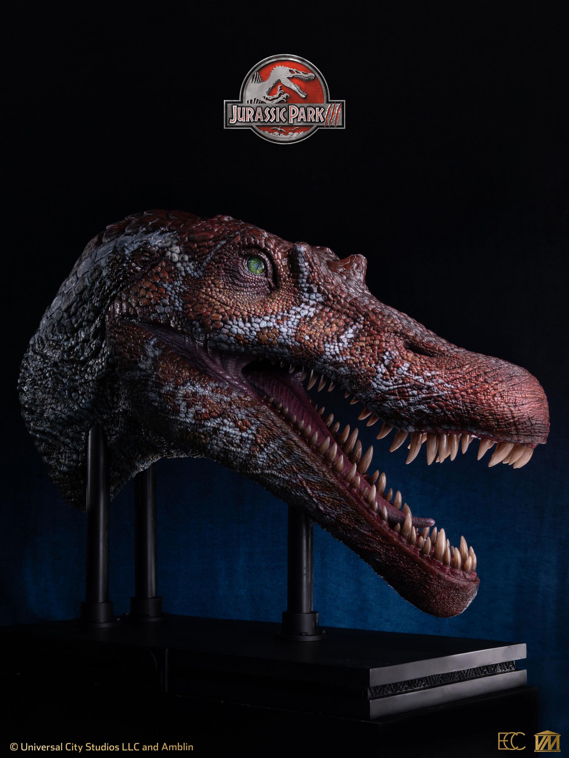 [문의] ECC&SWS 쥬라기공원 1/2 비율 스피노사우루스 Head Prop Rep
