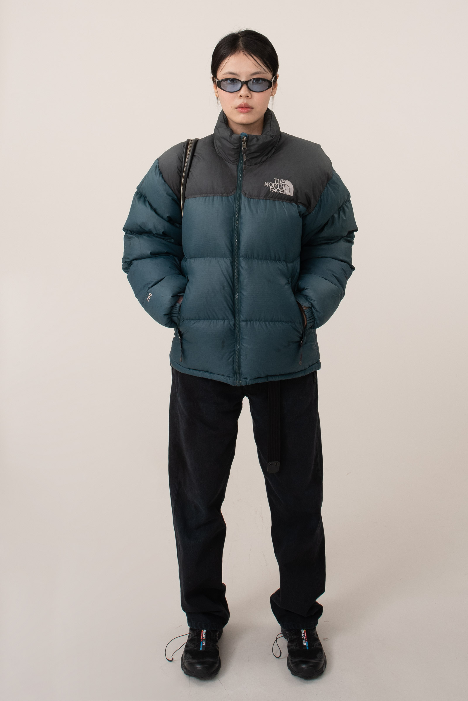 Black north sales face nuptse 700