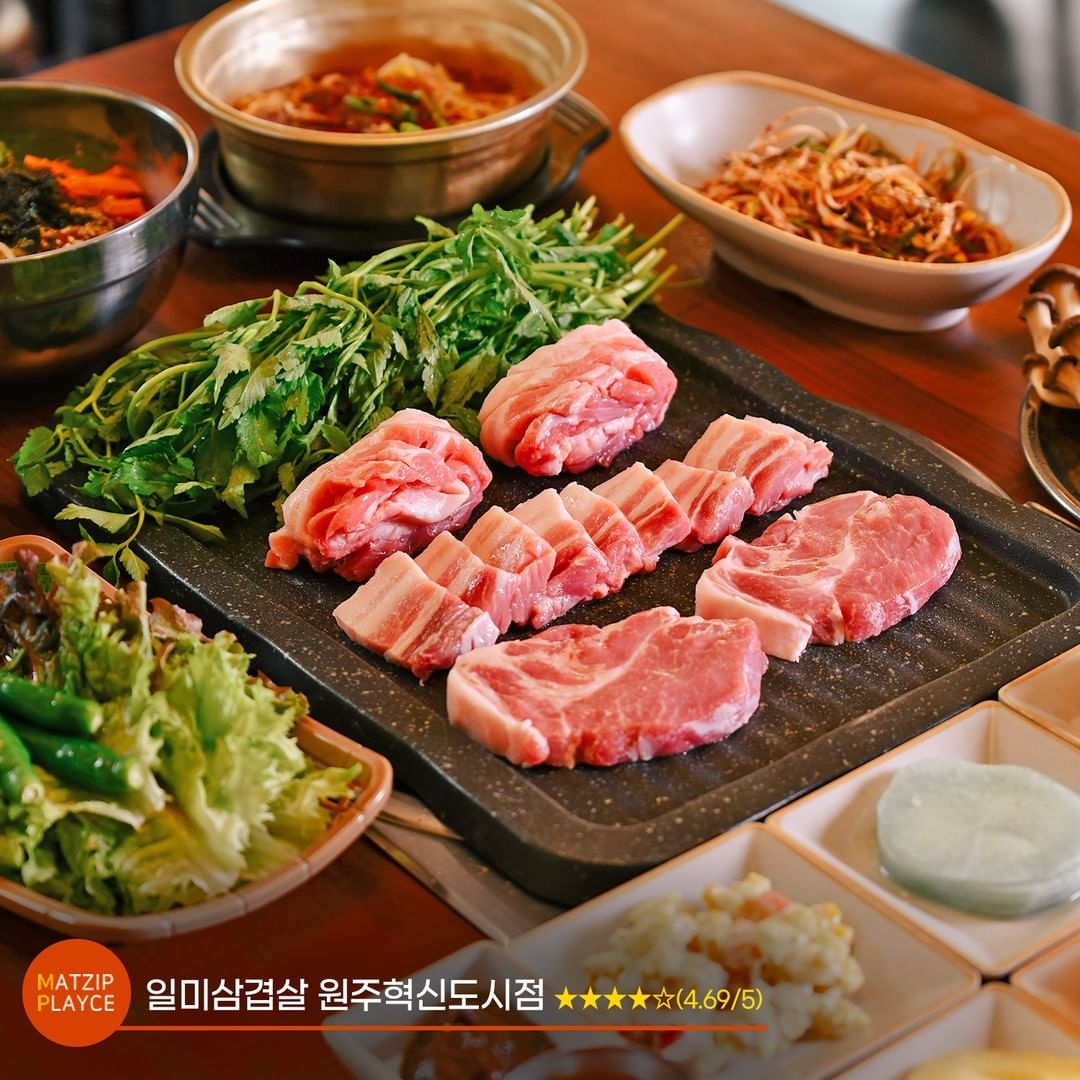 전국맛집가이드] 일미삼겹살원주혁신도시점 (4.69/5) : 전국맛집가이드 공식 가이드북 사이트