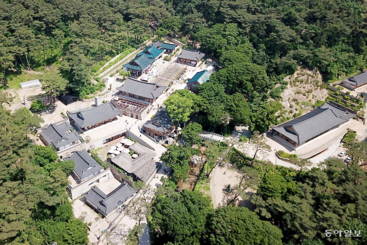 9월 수행차 기행 예정지인 서울 북한산 진관사 전경