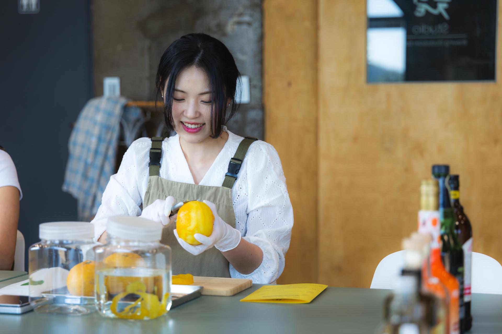제주의 초여름을 가득 담은 하귤첼로 만들기