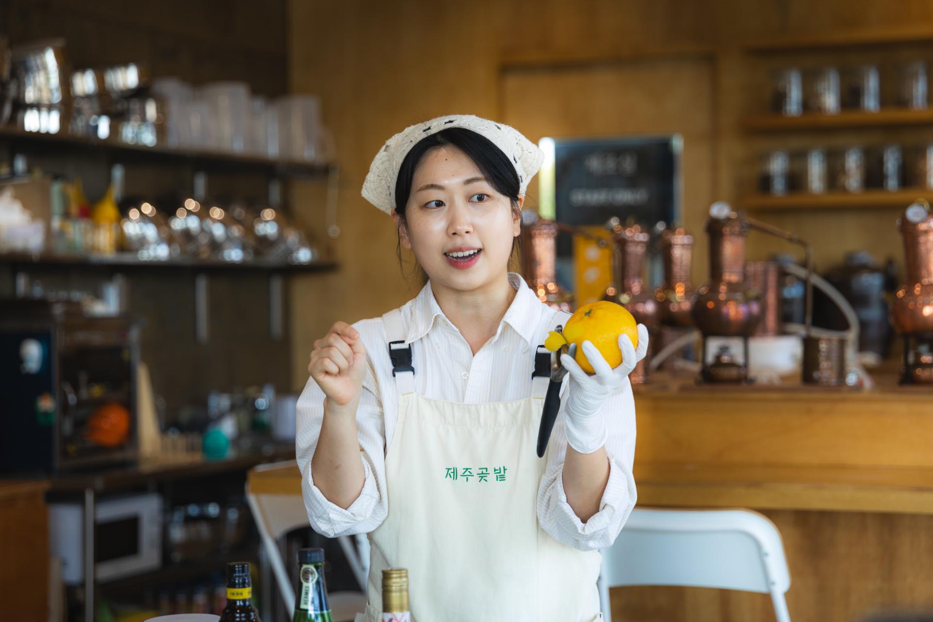 제주의 초여름을 가득 담은 하귤첼로 만들기