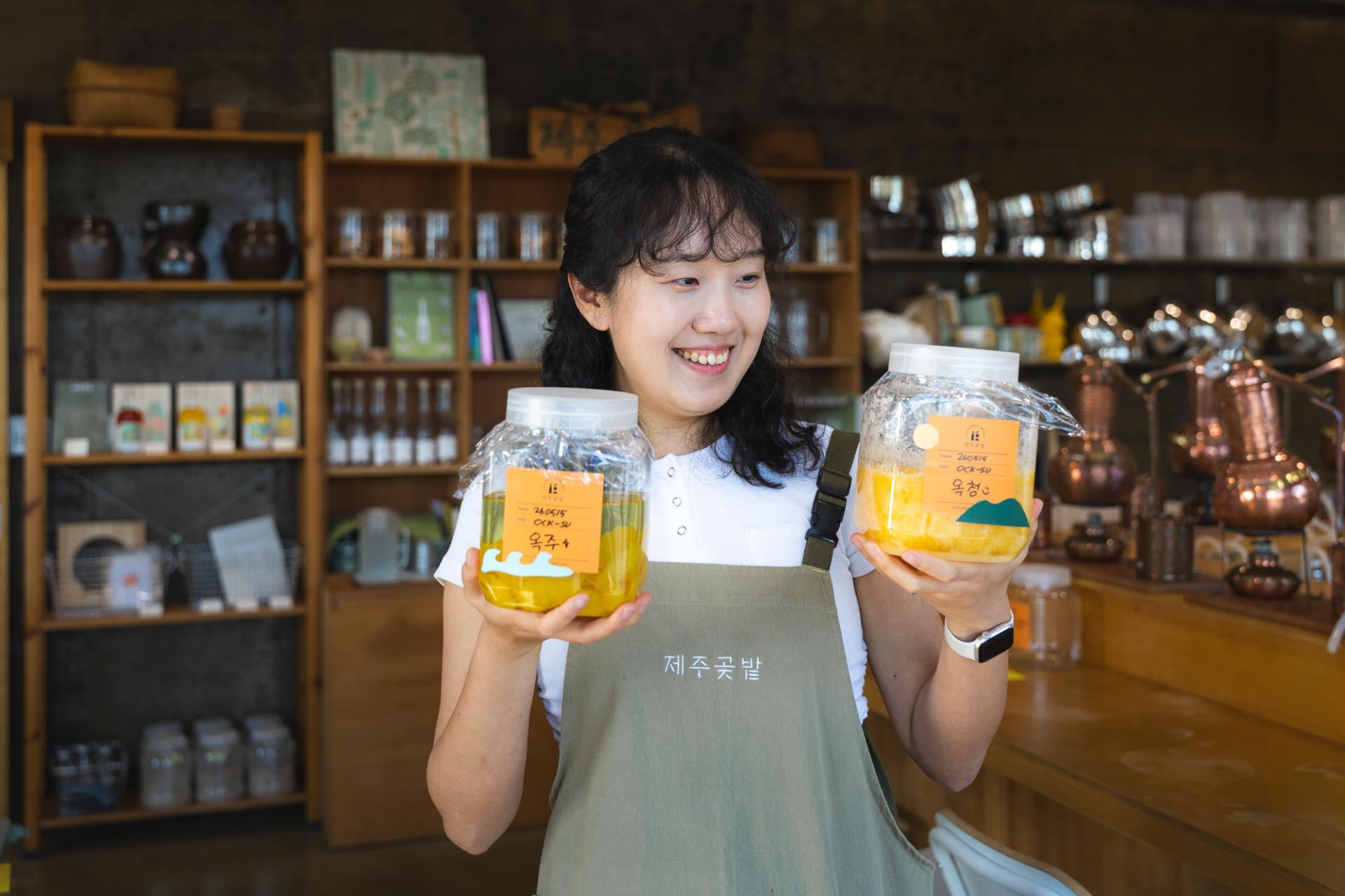 제주의 초여름을 가득 담은 하귤첼로 만들기