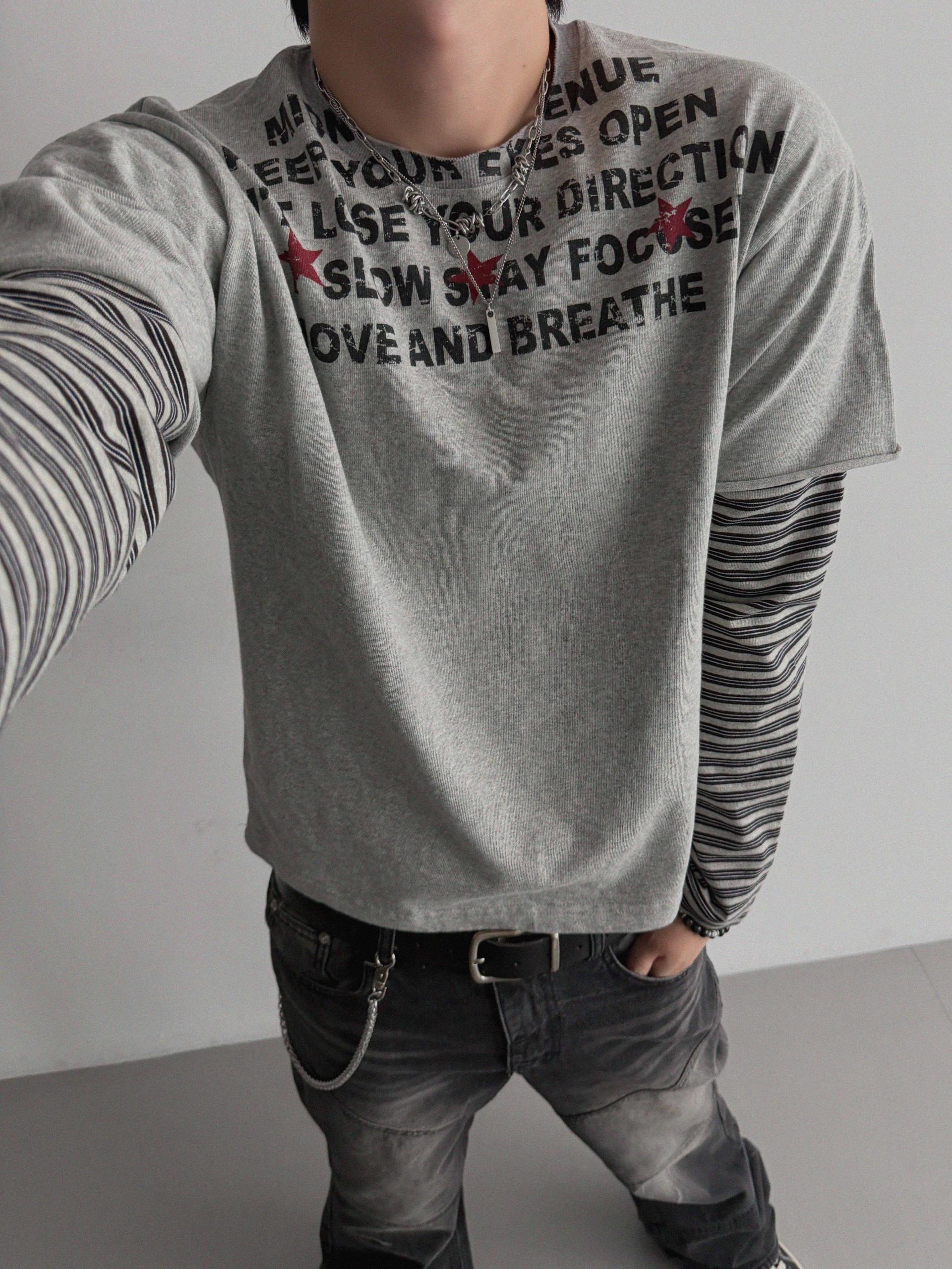 Avenue layered crop t