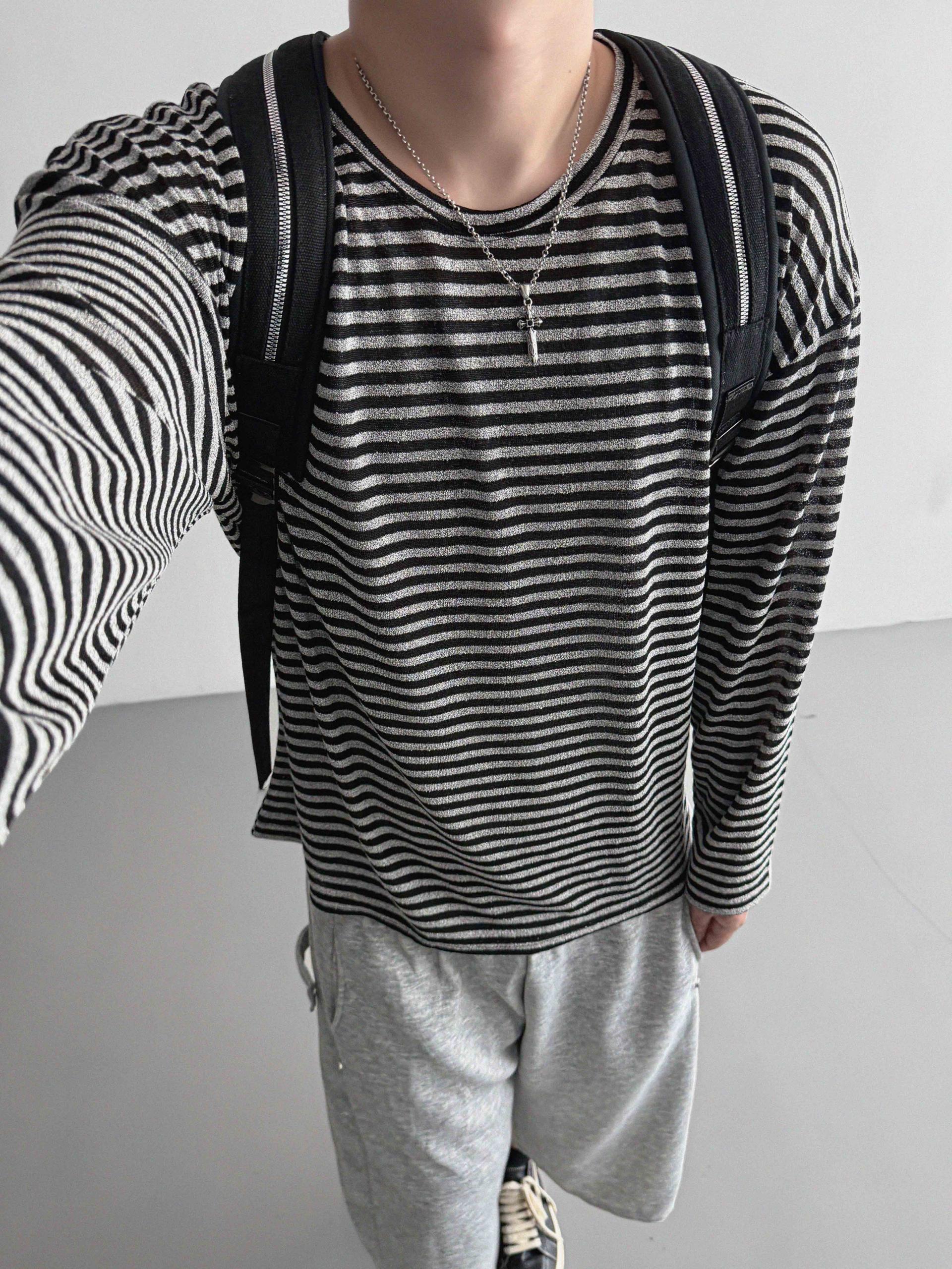 Bookle summer stripe t