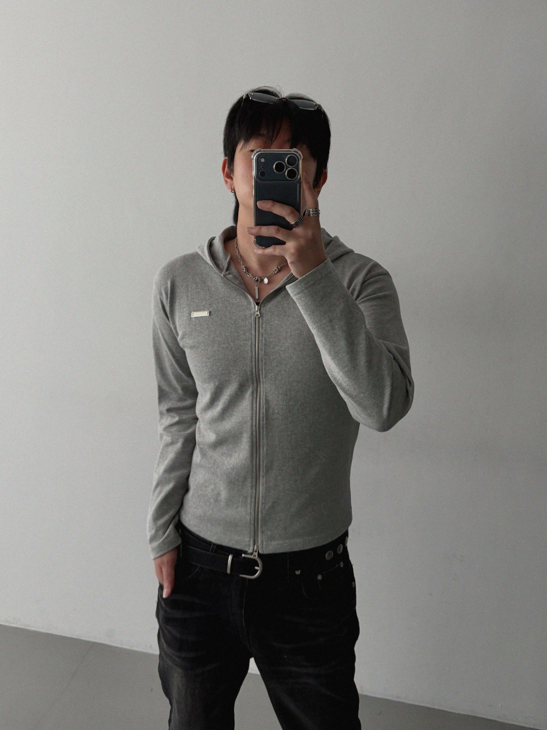 Deep Brush Flare Denim Pants