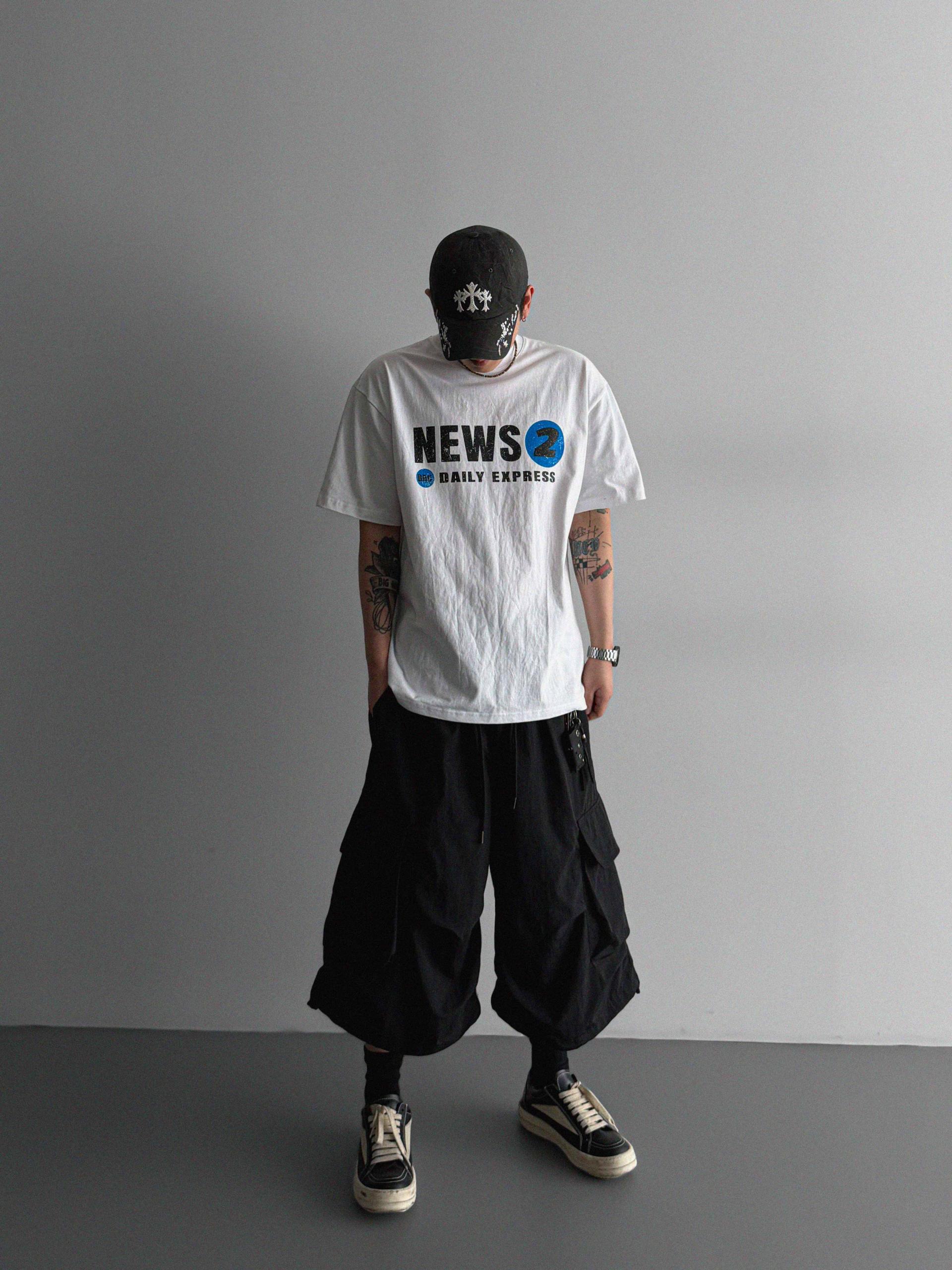 Nietzsche cargo bermuda pants