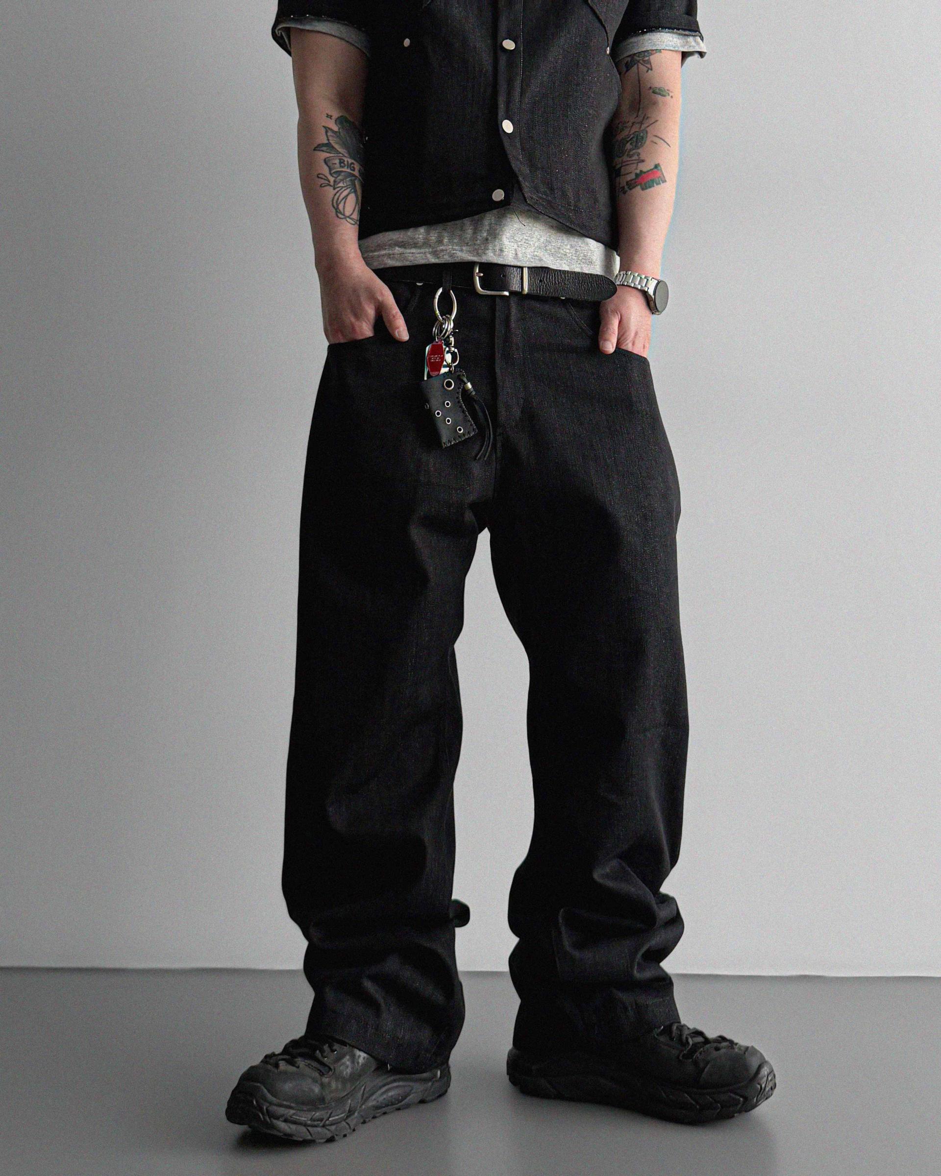 Core non fade sagging jeans