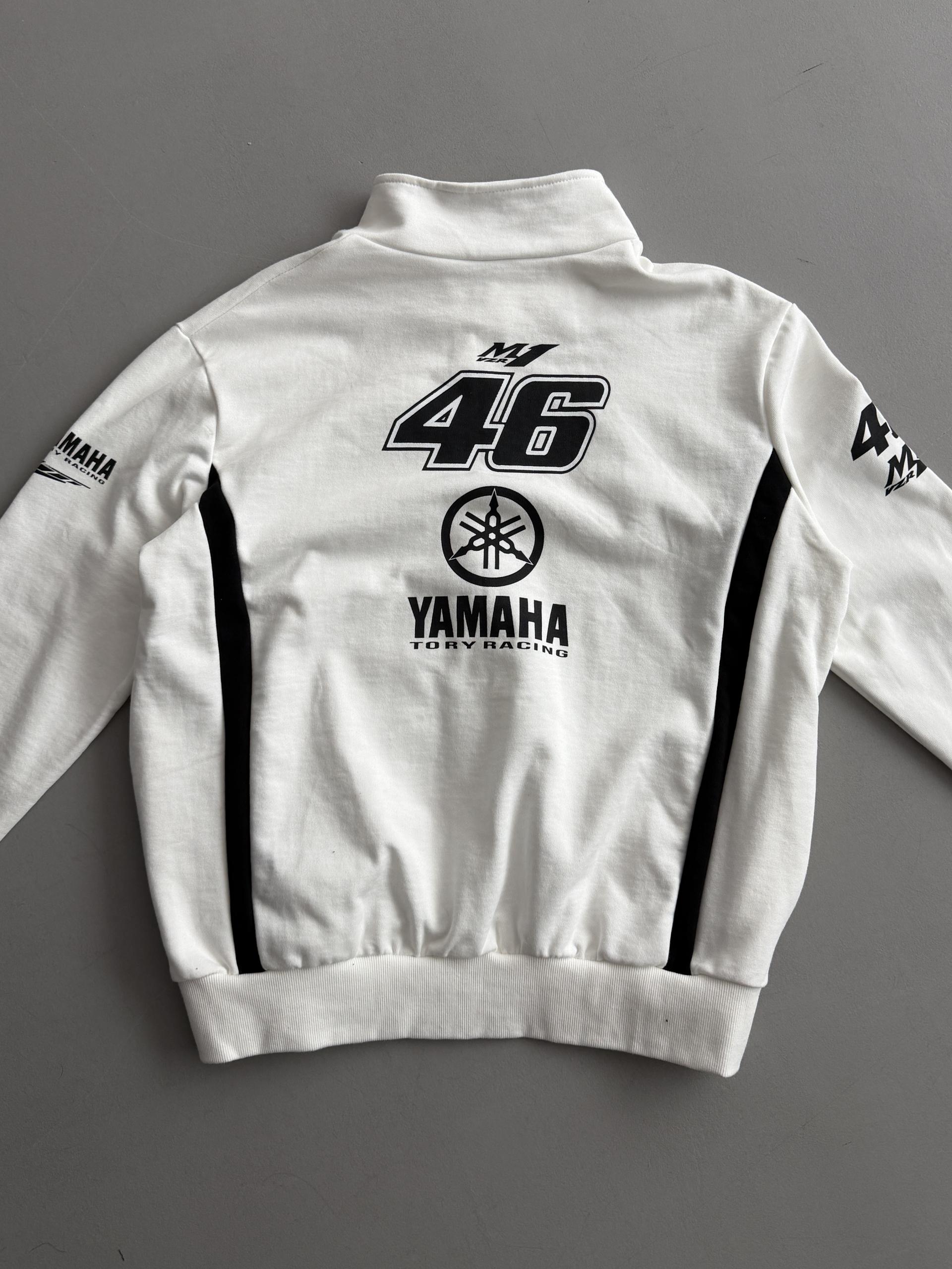 Racing print zip-up