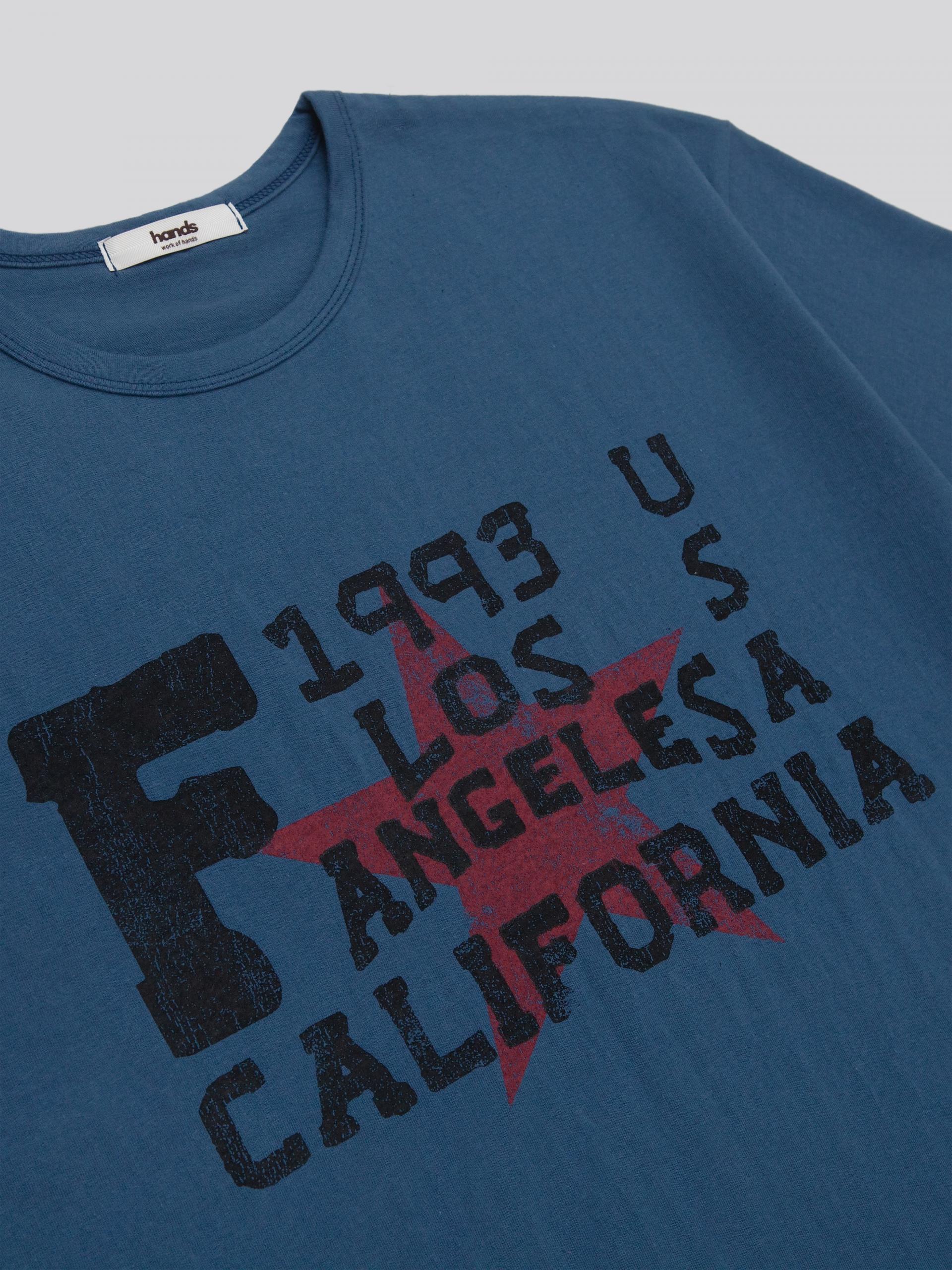 Retro star crop half t