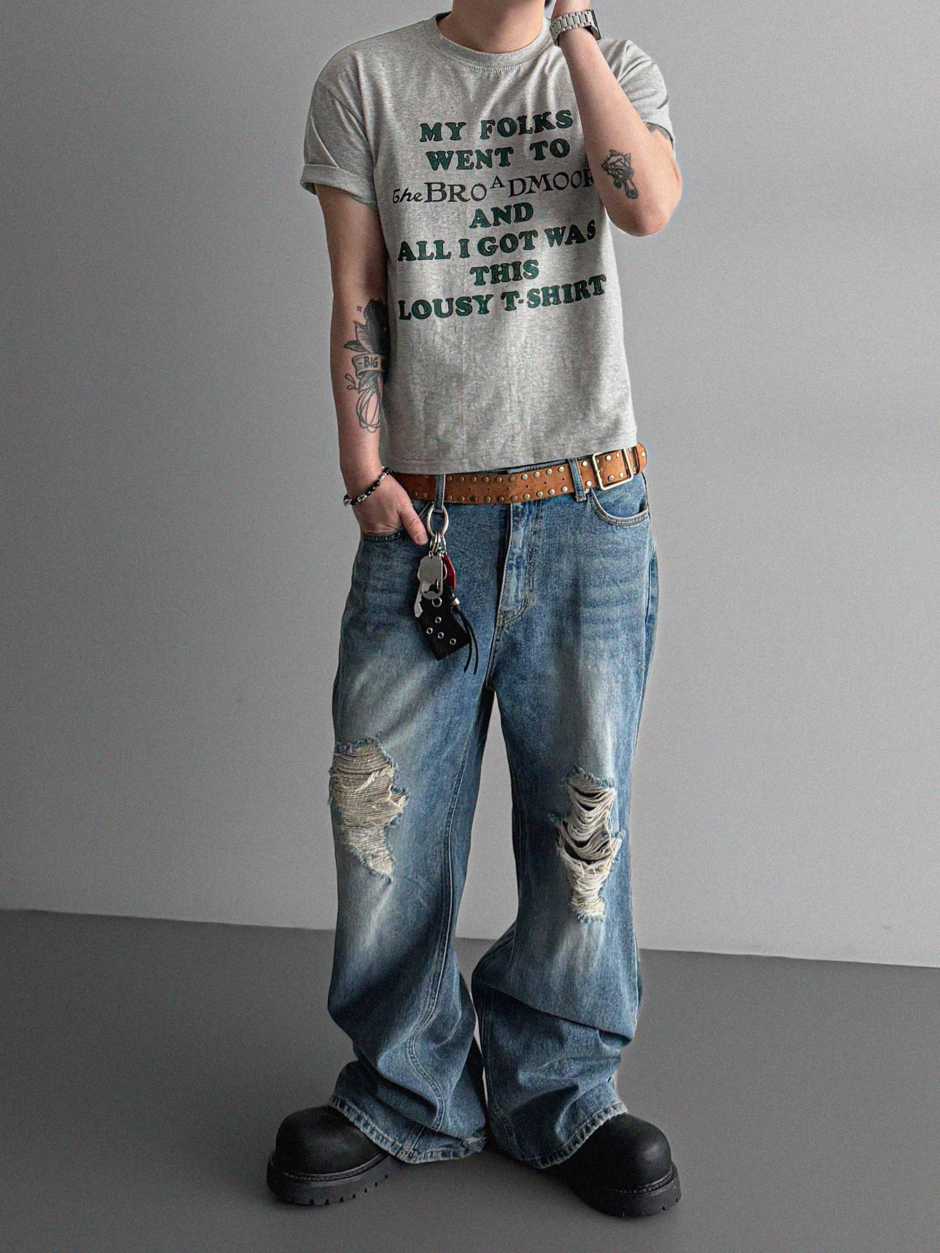 Luge crop half t