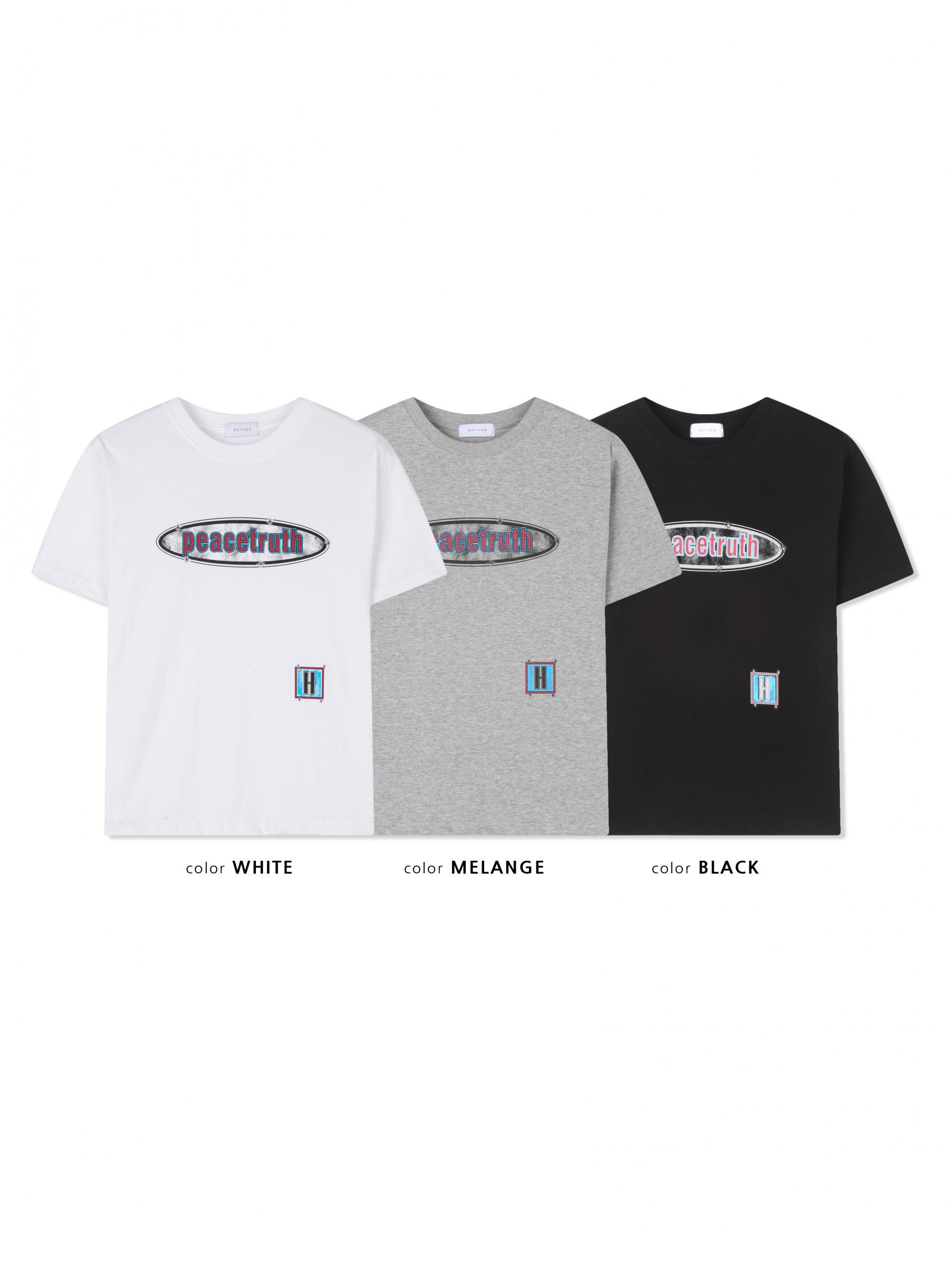 Peace crop half t