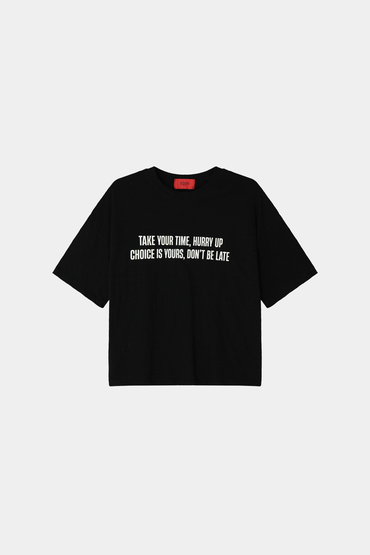 Vintage poit slap crop half t