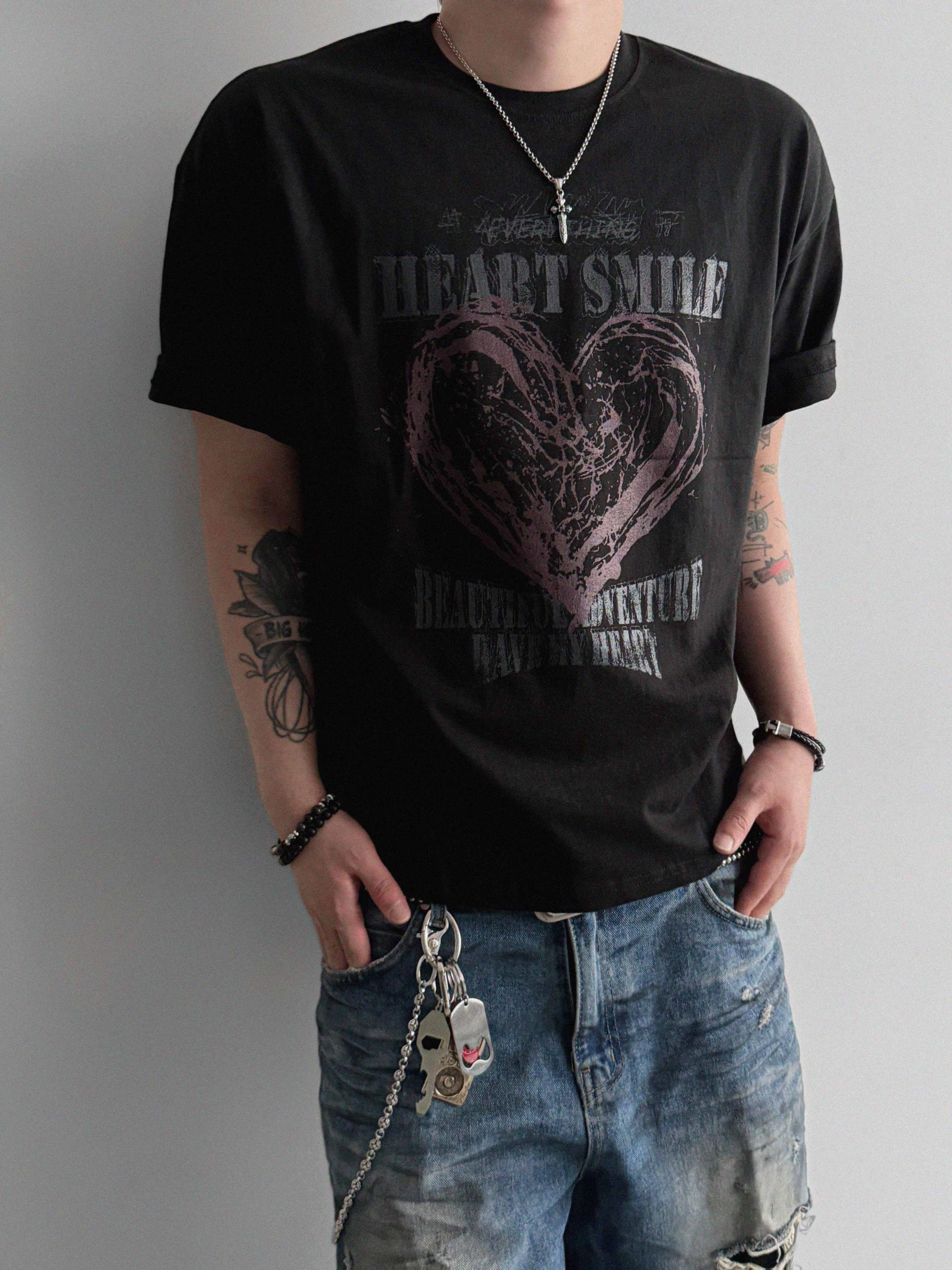 Gore heart half t