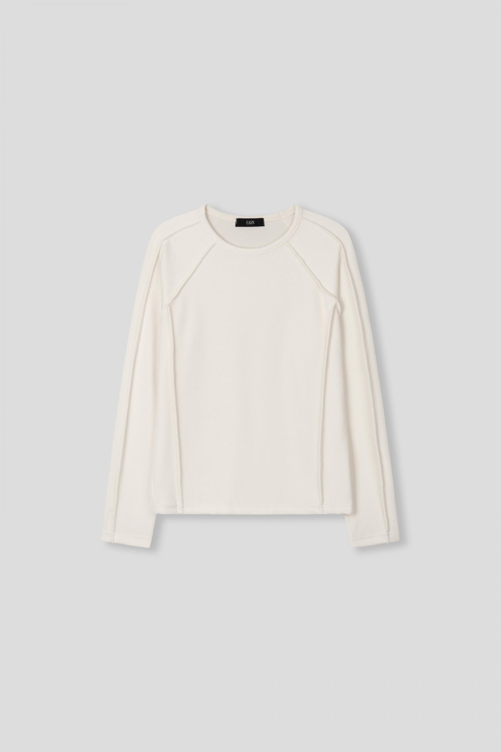 Outside Incision ribbed slim t
