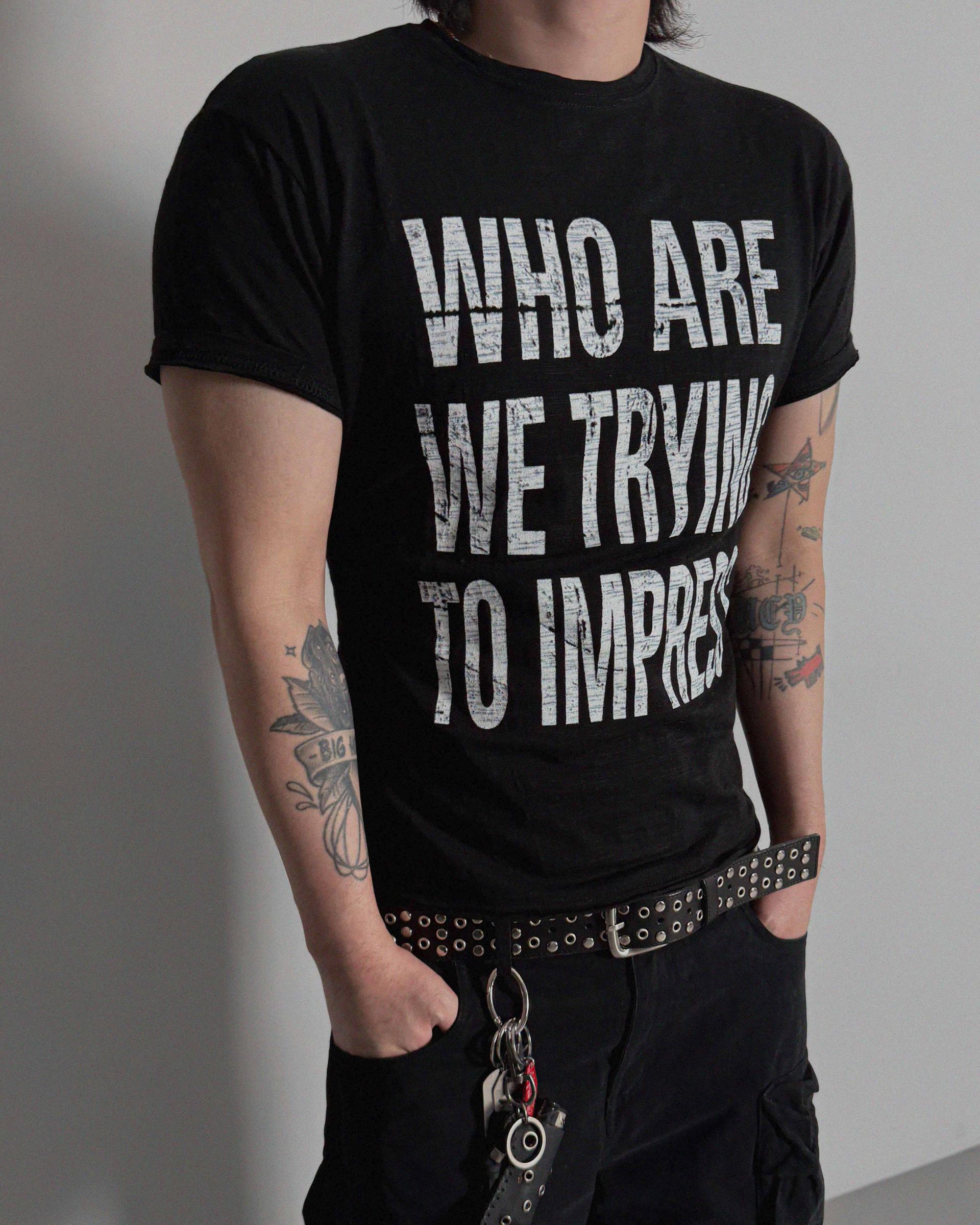 Impress slap muscle half t