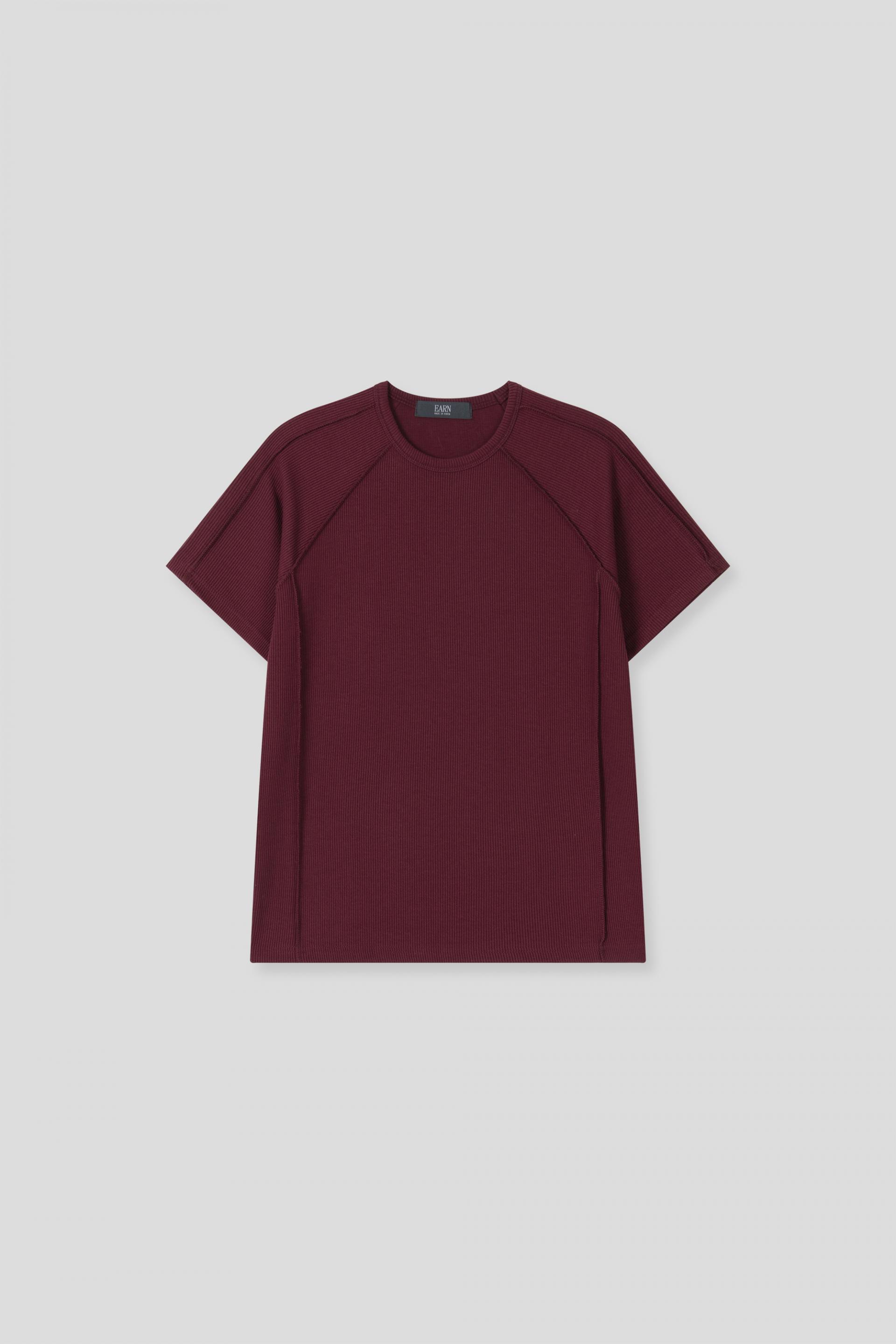 Outside incision ribbed muscle half t